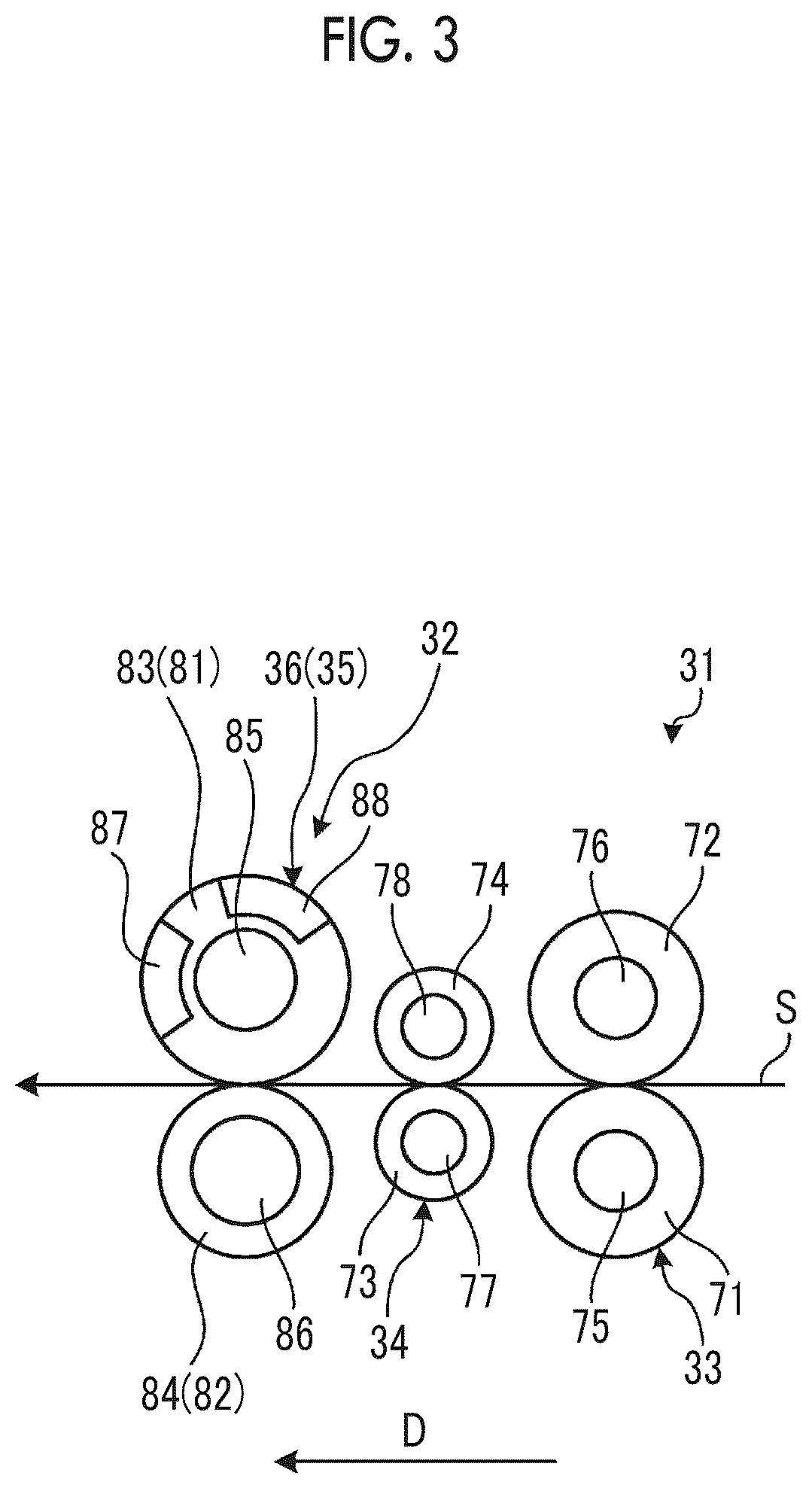 Patent US12319023 Figure 3 – Slitter device, slitter-head positioning method, and box making machine