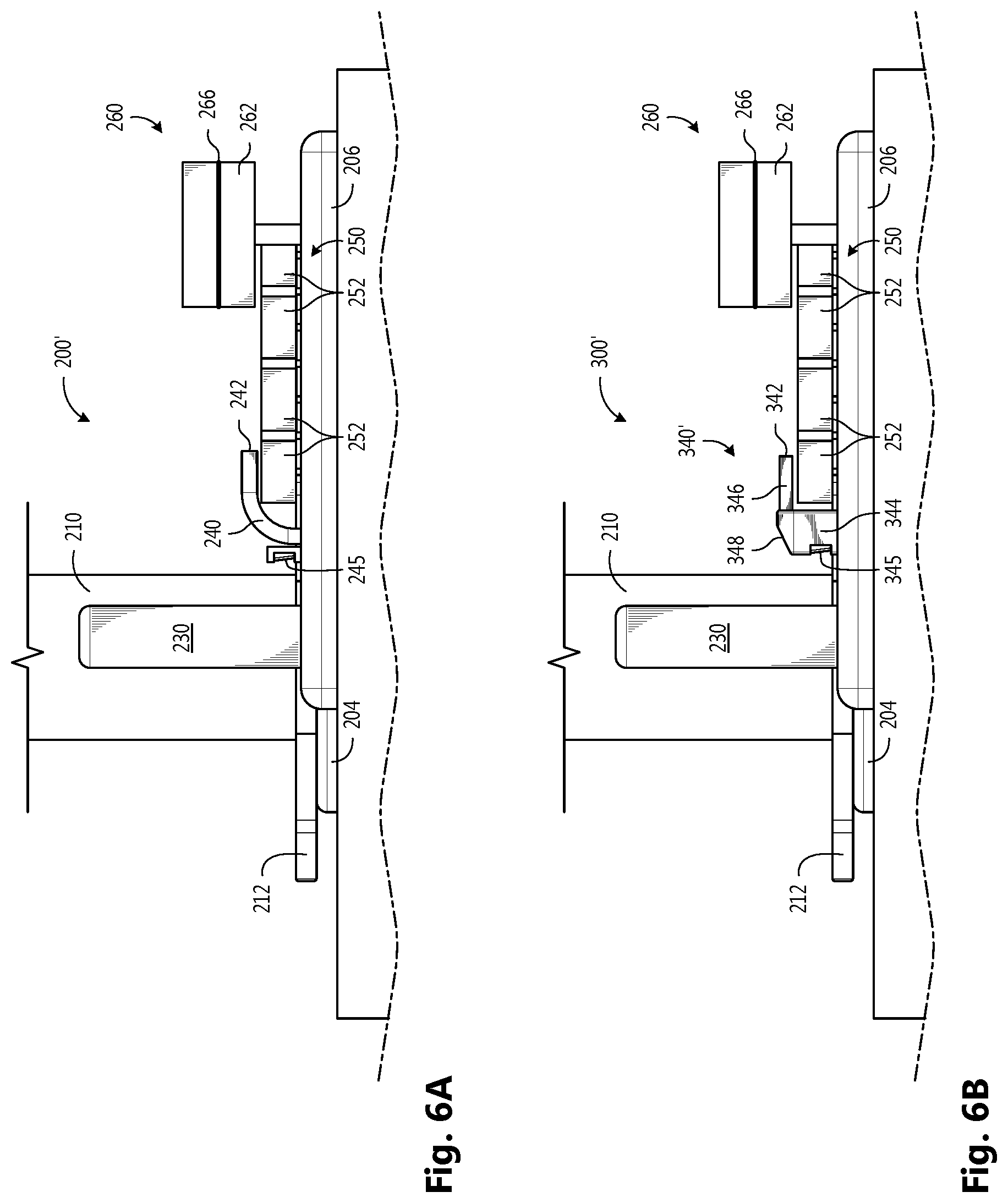 Patent US12319025 Figure 7 – Passive tracking for inflatable webs along inflation nozzle