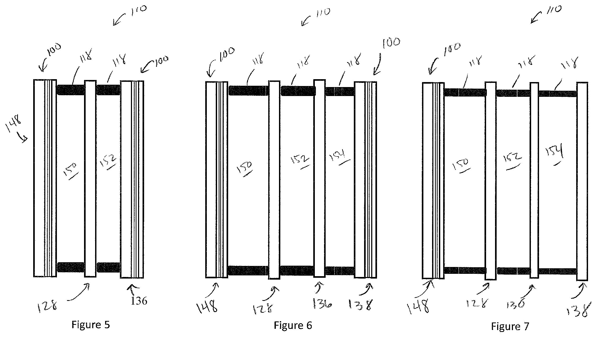 Patent US12319030 Figure 3 – Asymmetrical glass laminates having composite interlayer and related methods