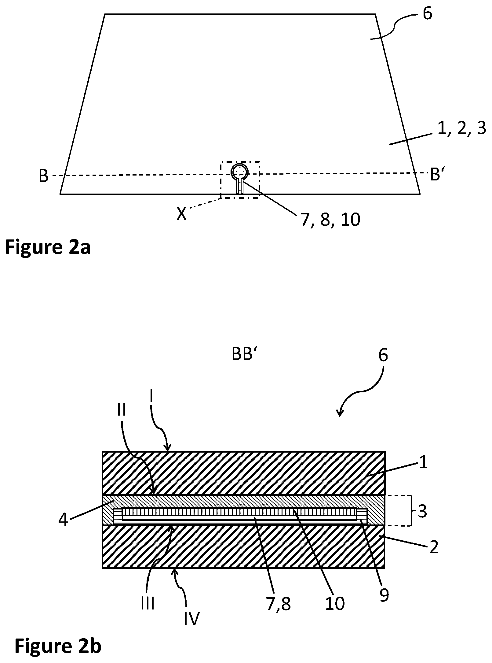 Patent US12319031 Figure 2 – Composite pane comprising electrical component with protective coating