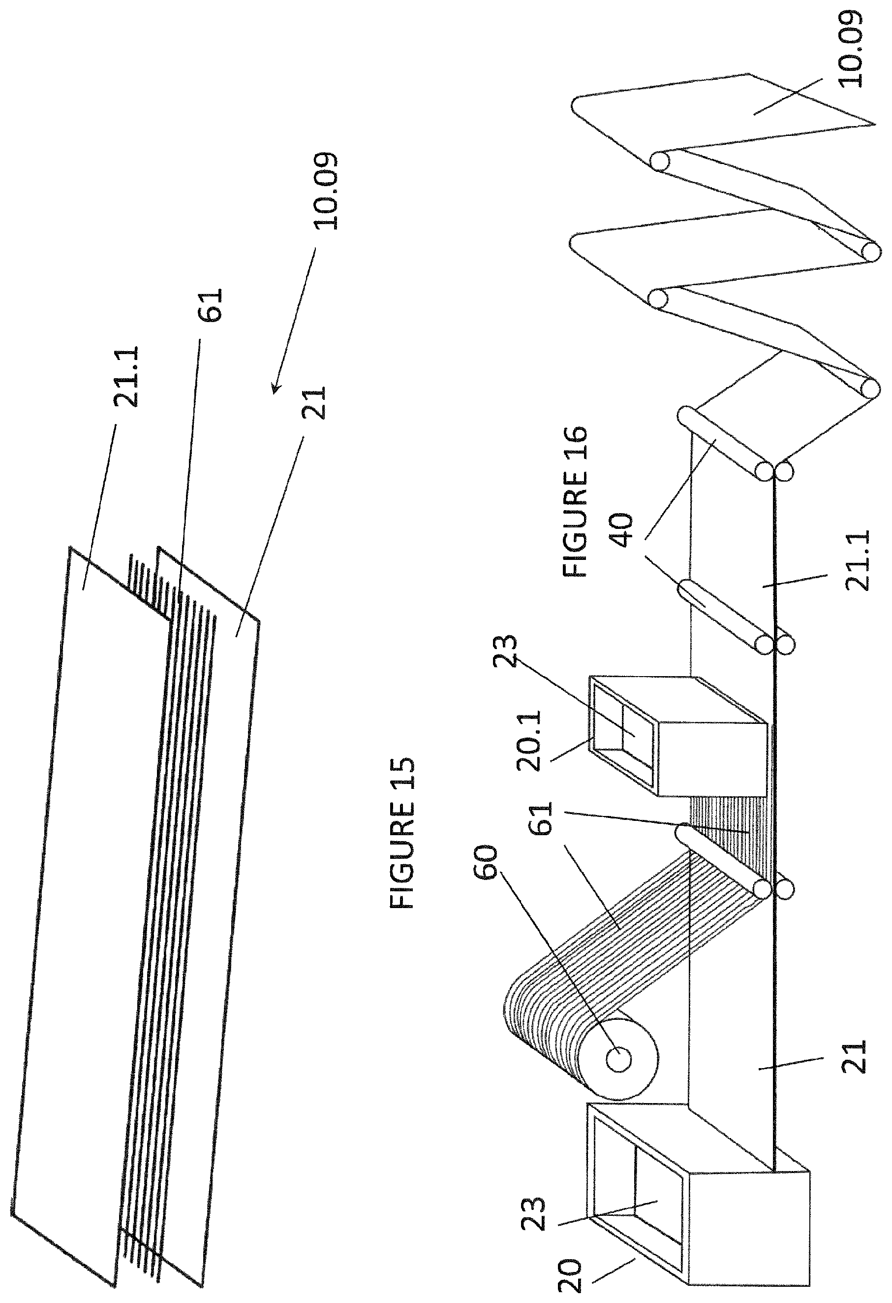 Patent US12319039 Figure 8 – Material, a layered or laminated material, formwork and or construction element
