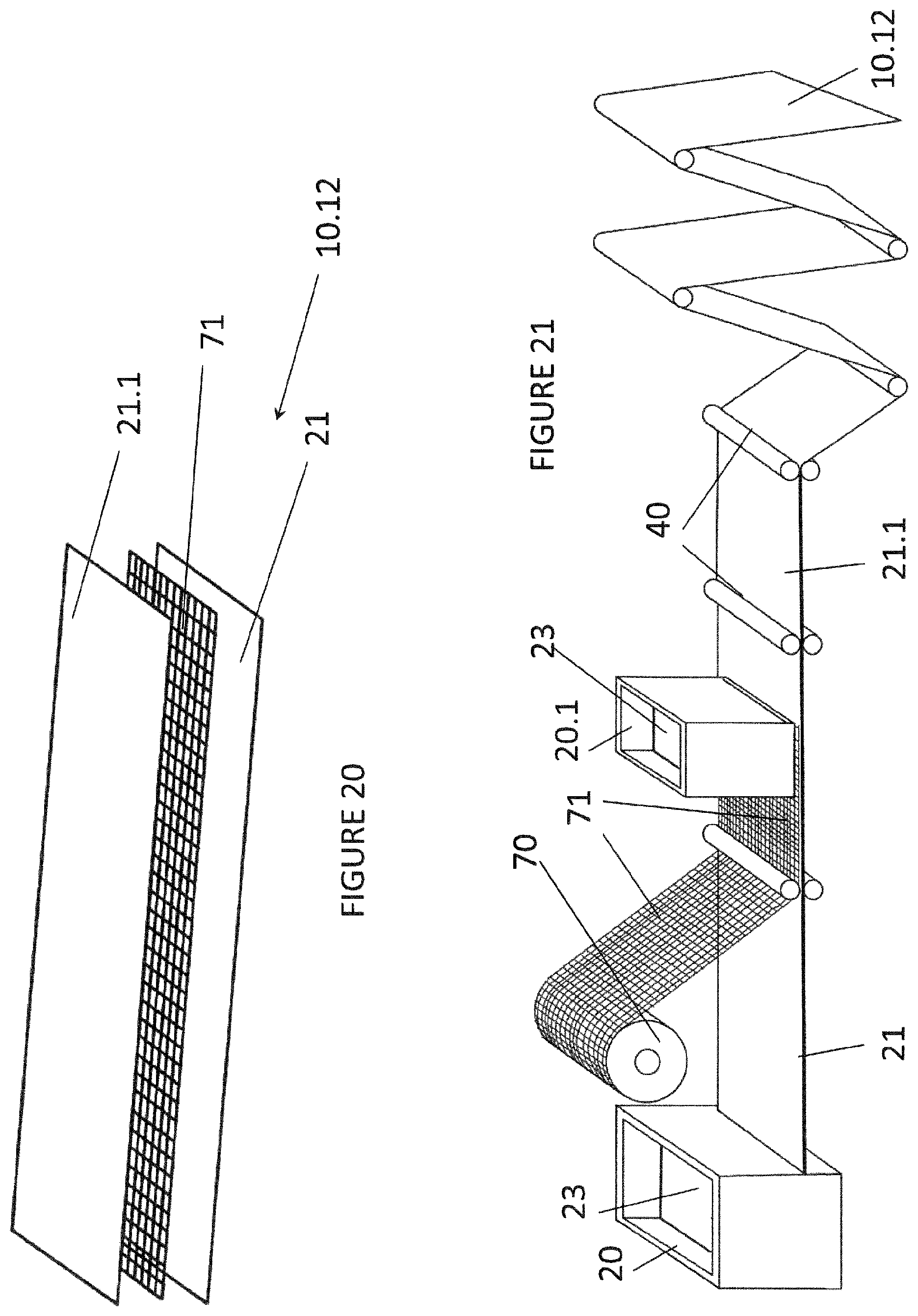 Patent US12319039 Figure 11 – Material, a layered or laminated material, formwork and or construction element