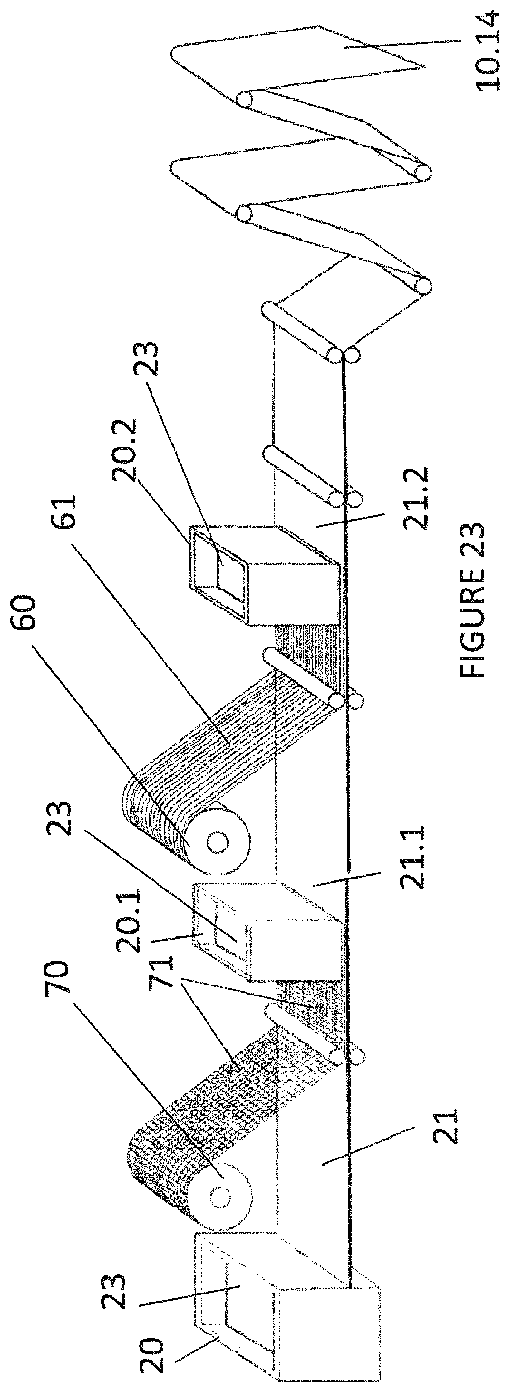 Patent US12319039 Figure 13 – Material, a layered or laminated material, formwork and or construction element