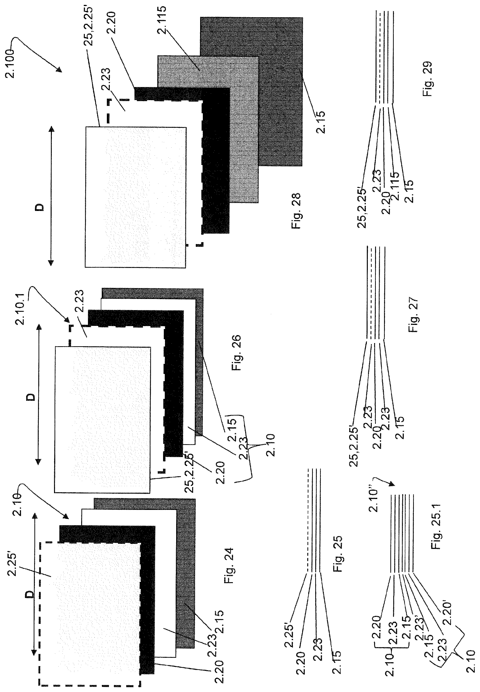 Patent US12319039 Figure 14 – Material, a layered or laminated material, formwork and or construction element