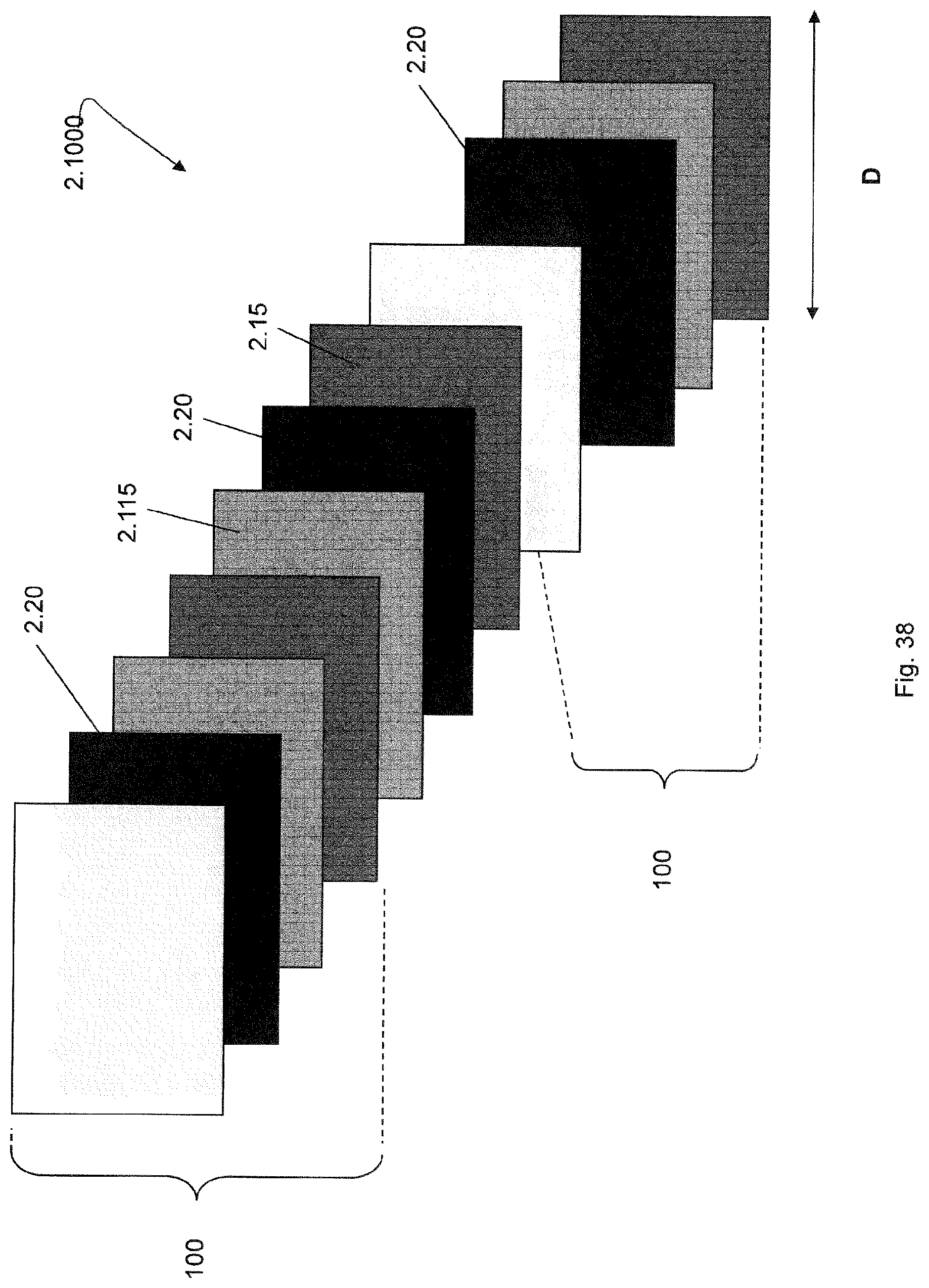 Patent US12319039 Figure 20 – Material, a layered or laminated material, formwork and or construction element