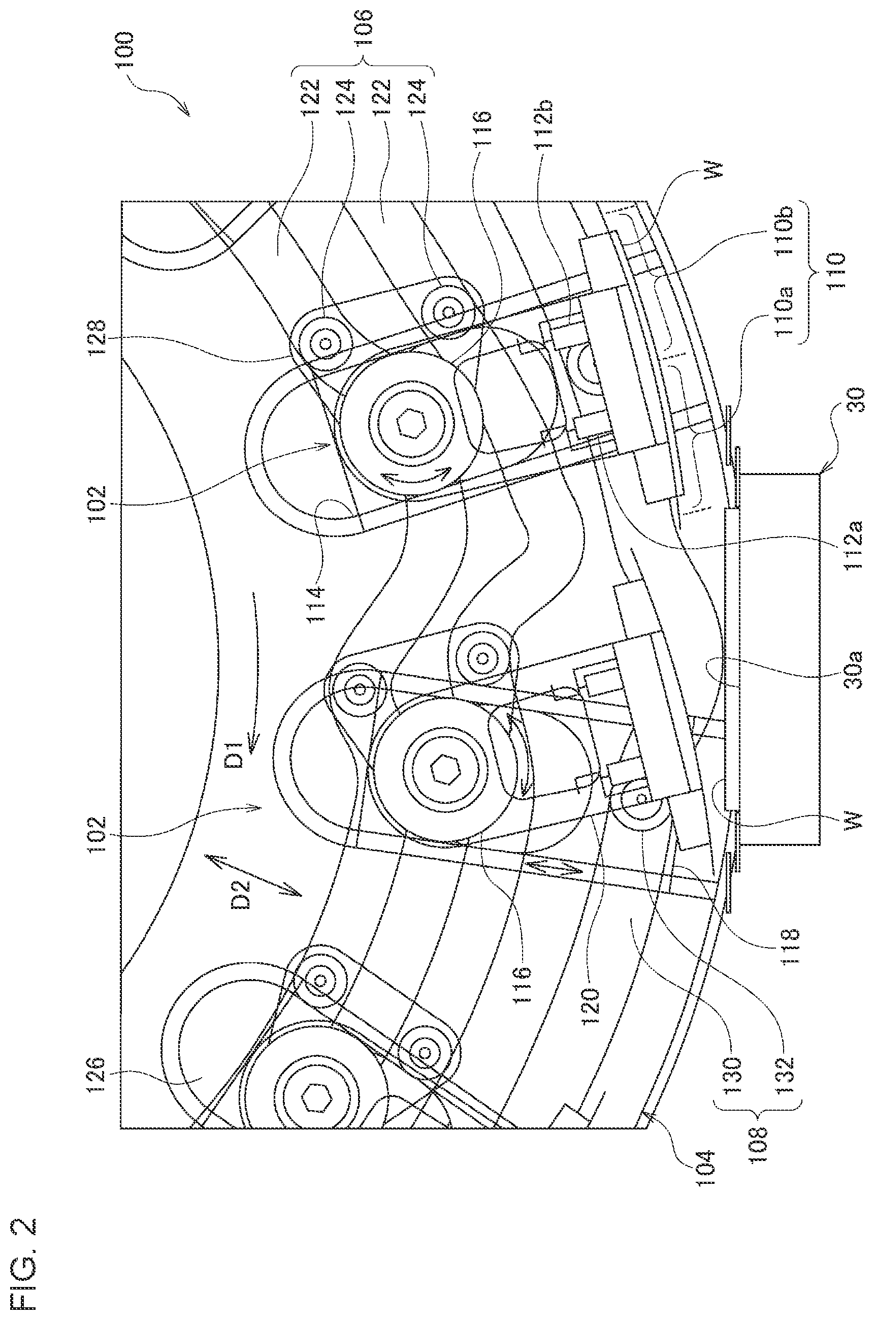 Patent US12319041 Figure 2 – Laminating device