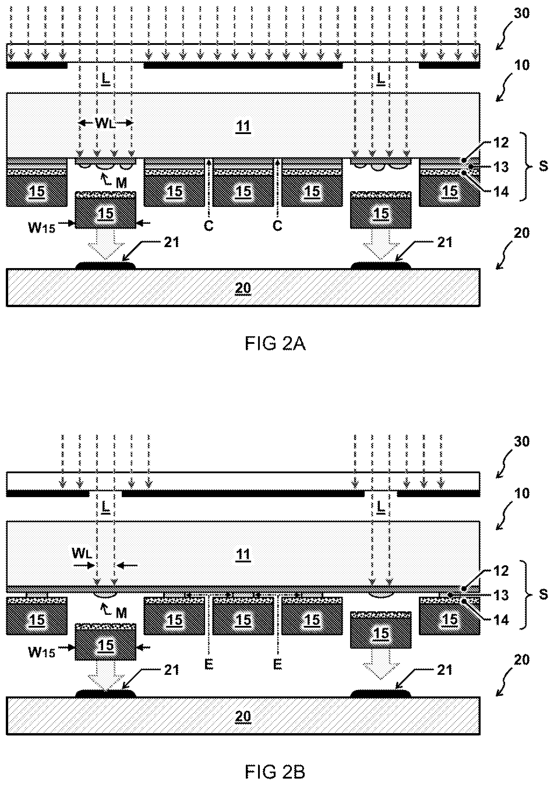 Patent US12319042 Figure 2 – Multi-layer release stack for light induced transfer of components