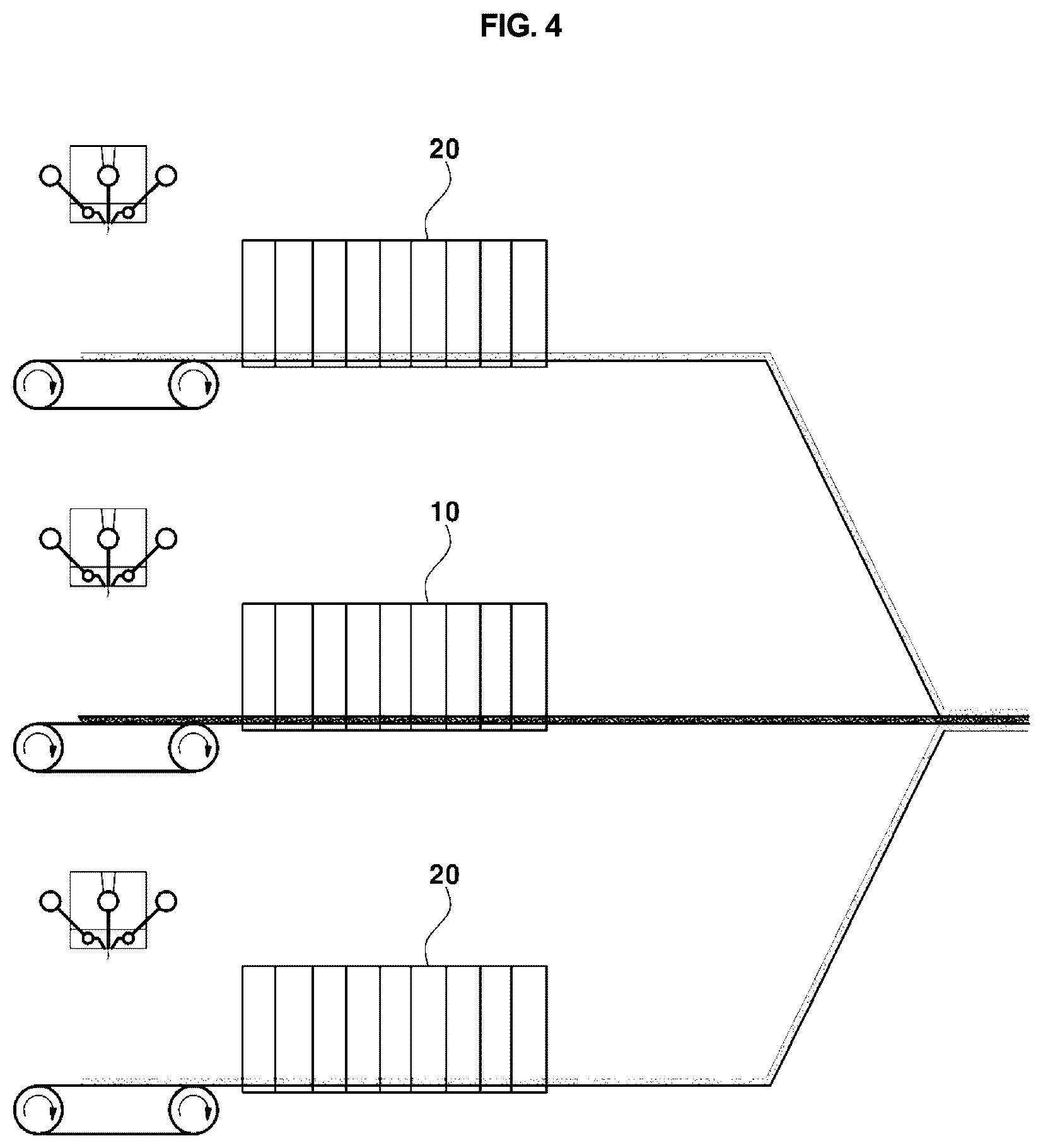 Patent US12319046 Figure 3 – Composite fiber web having superior heat resistance and sound absorption and method of manufacturing same
