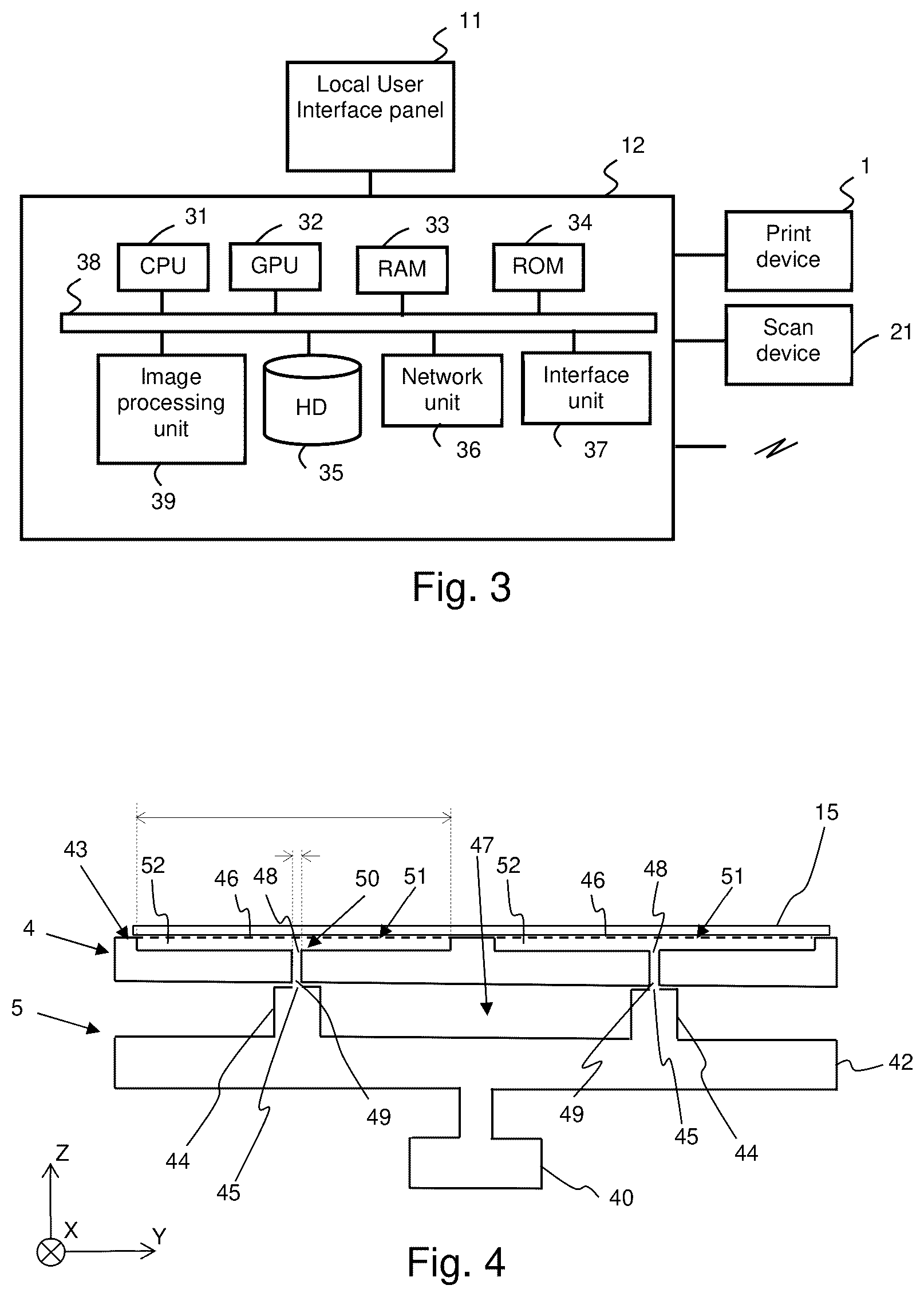 Patent US12319051 Figure 2 – Scanning inkjet printer with low friction transport belt