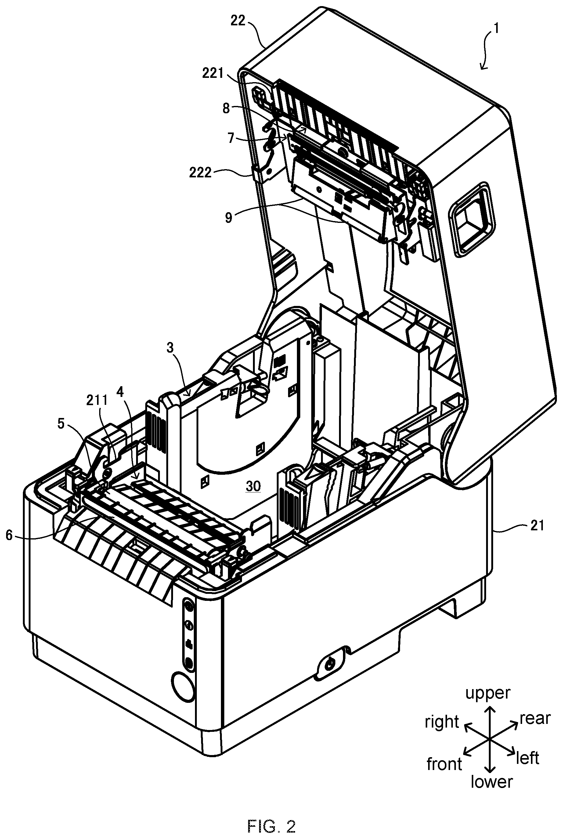 Patent US12319052 Figure 2 – Printer