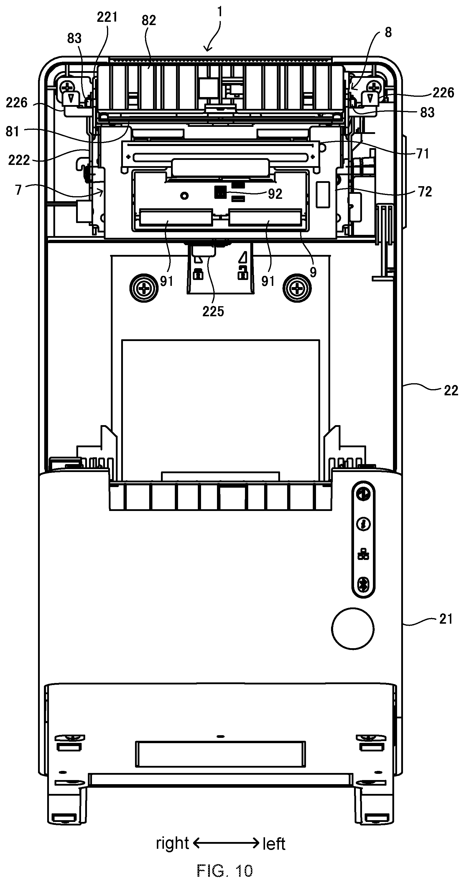 Patent US12319052 Figure 10 – Printer