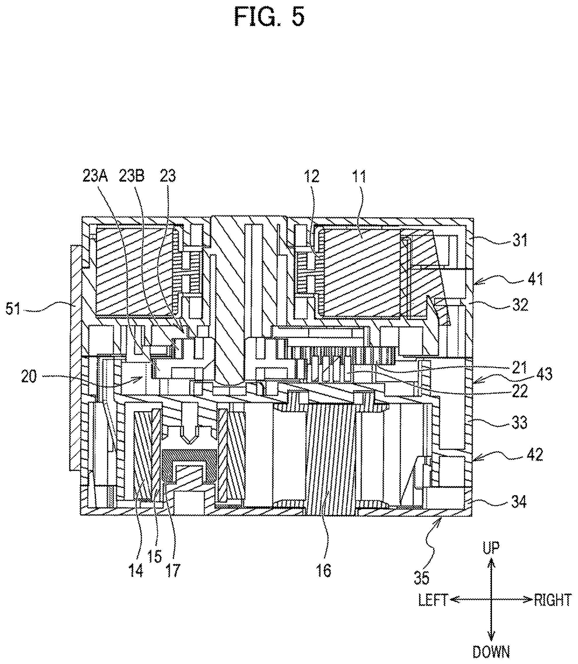 Patent US12319054 Figure 5 – Printing cassette including case housing therein printing tape, and label affixed to case and having RFID tag