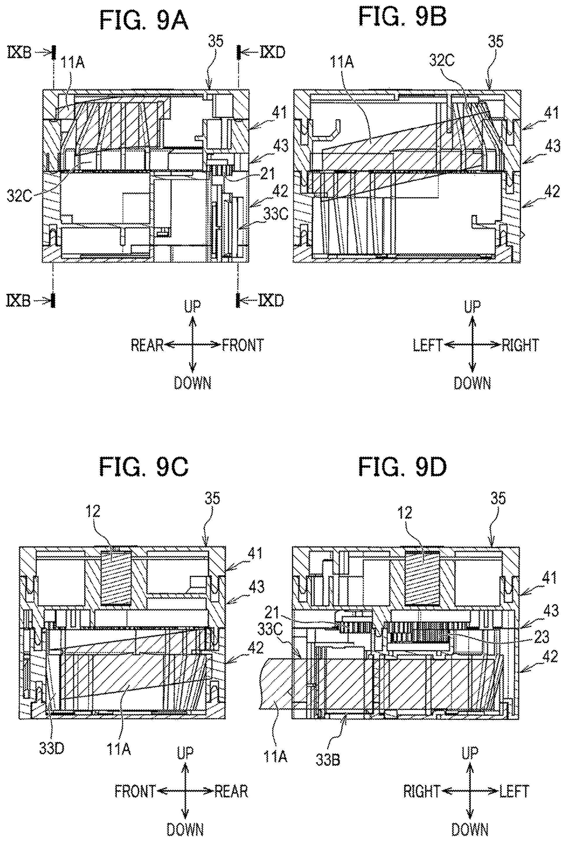 Patent US12319054 Figure 9 – Printing cassette including case housing therein printing tape, and label affixed to case and having RFID tag