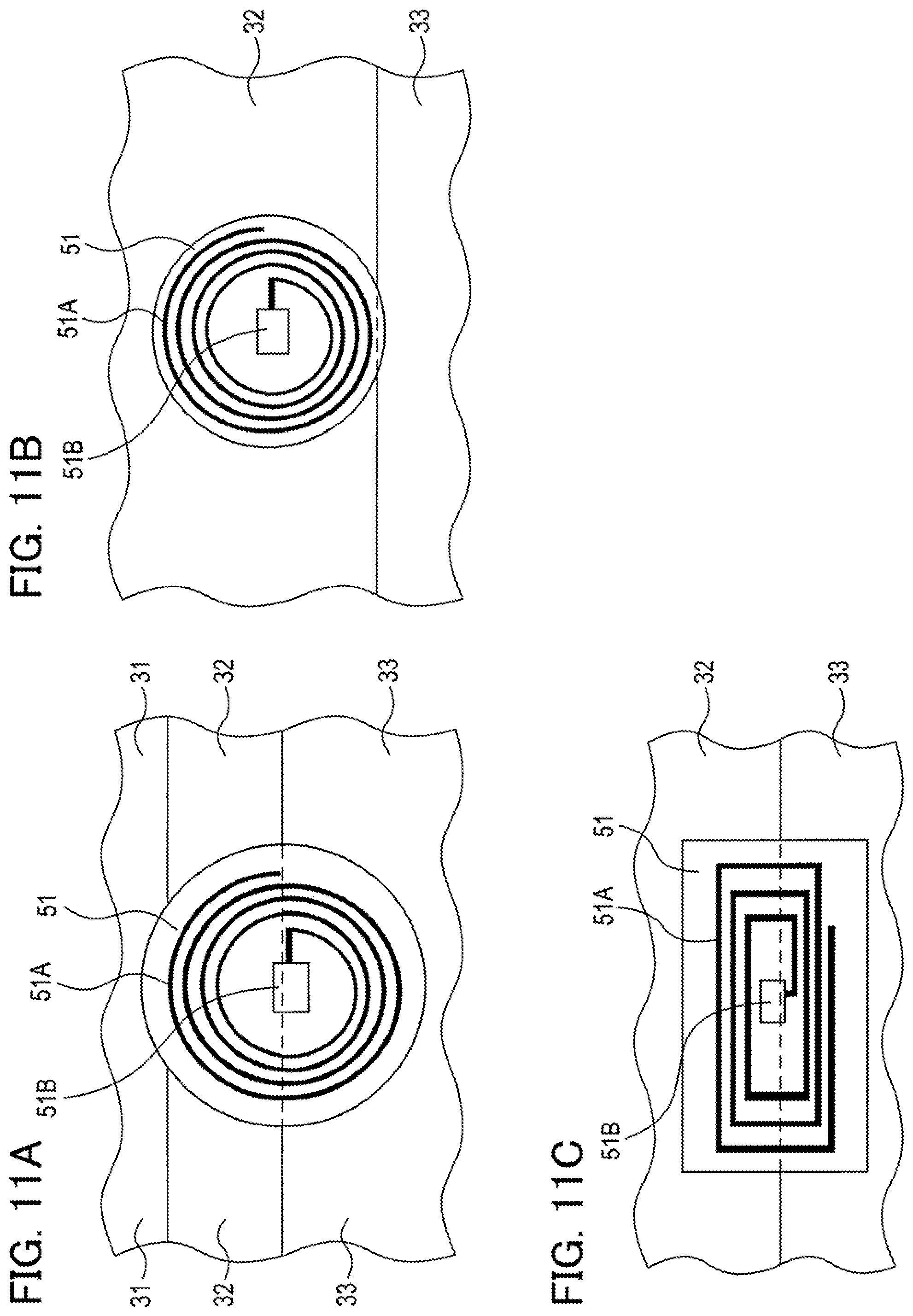 Patent US12319054 Figure 11 – Printing cassette including case housing therein printing tape, and label affixed to case and having RFID tag