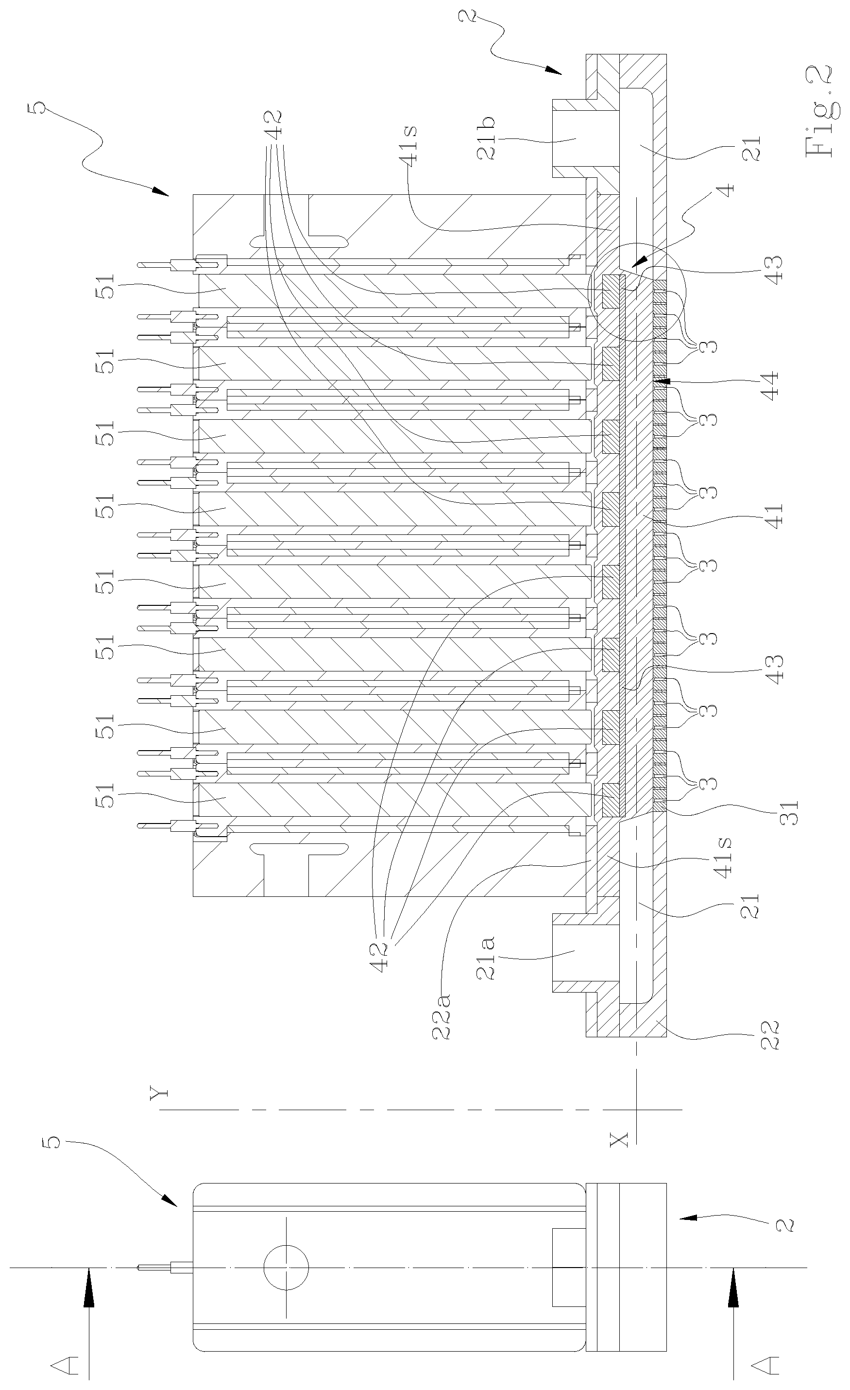 Patent US12319055 Figure 2 – Ink jet head for emission of ceramic enamel