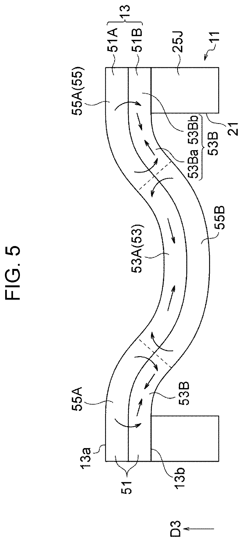 Patent US12319060 Figure 5 – Liquid ejection head and recording apparatus