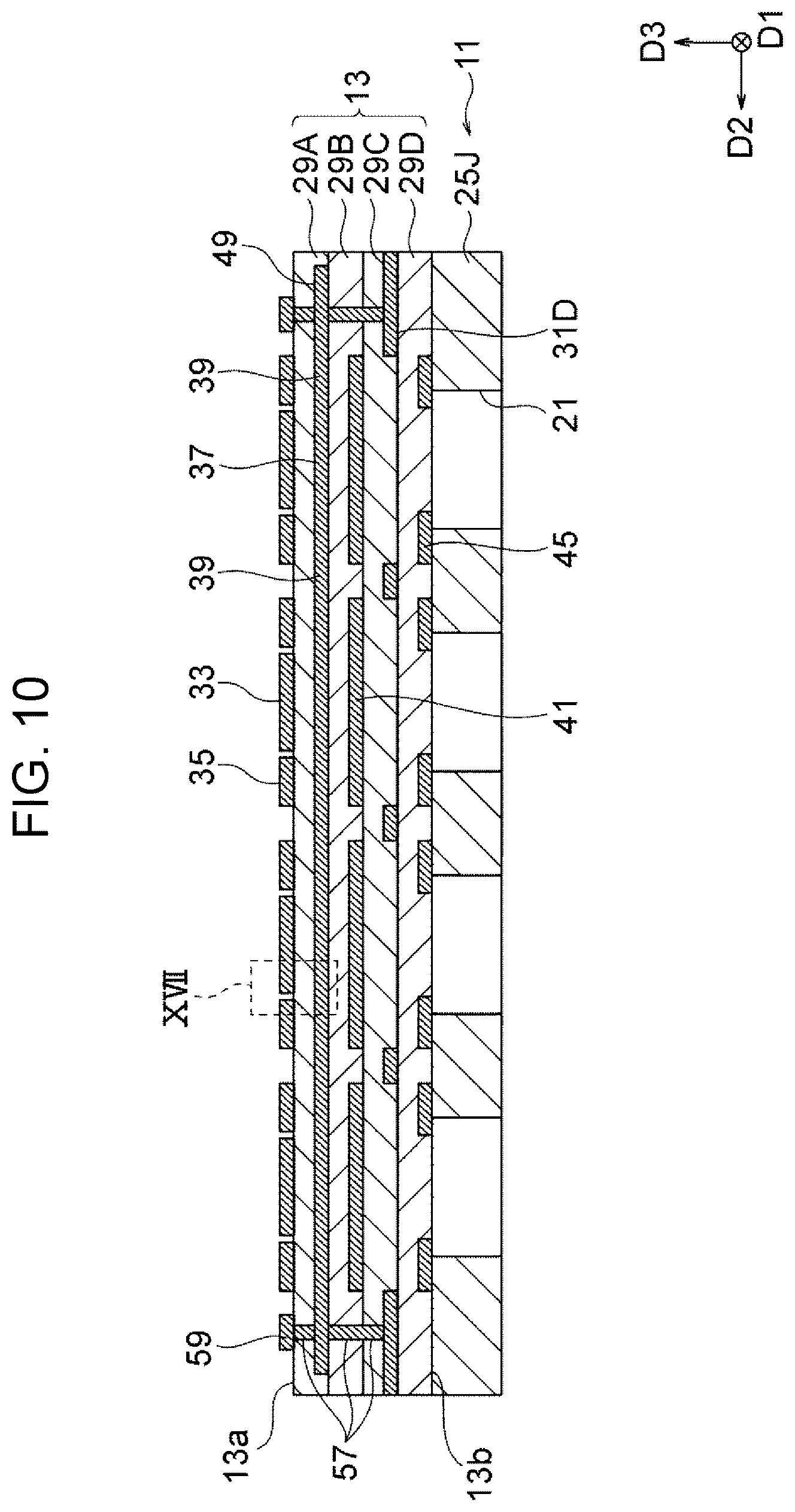 Patent US12319060 Figure 10 – Liquid ejection head and recording apparatus