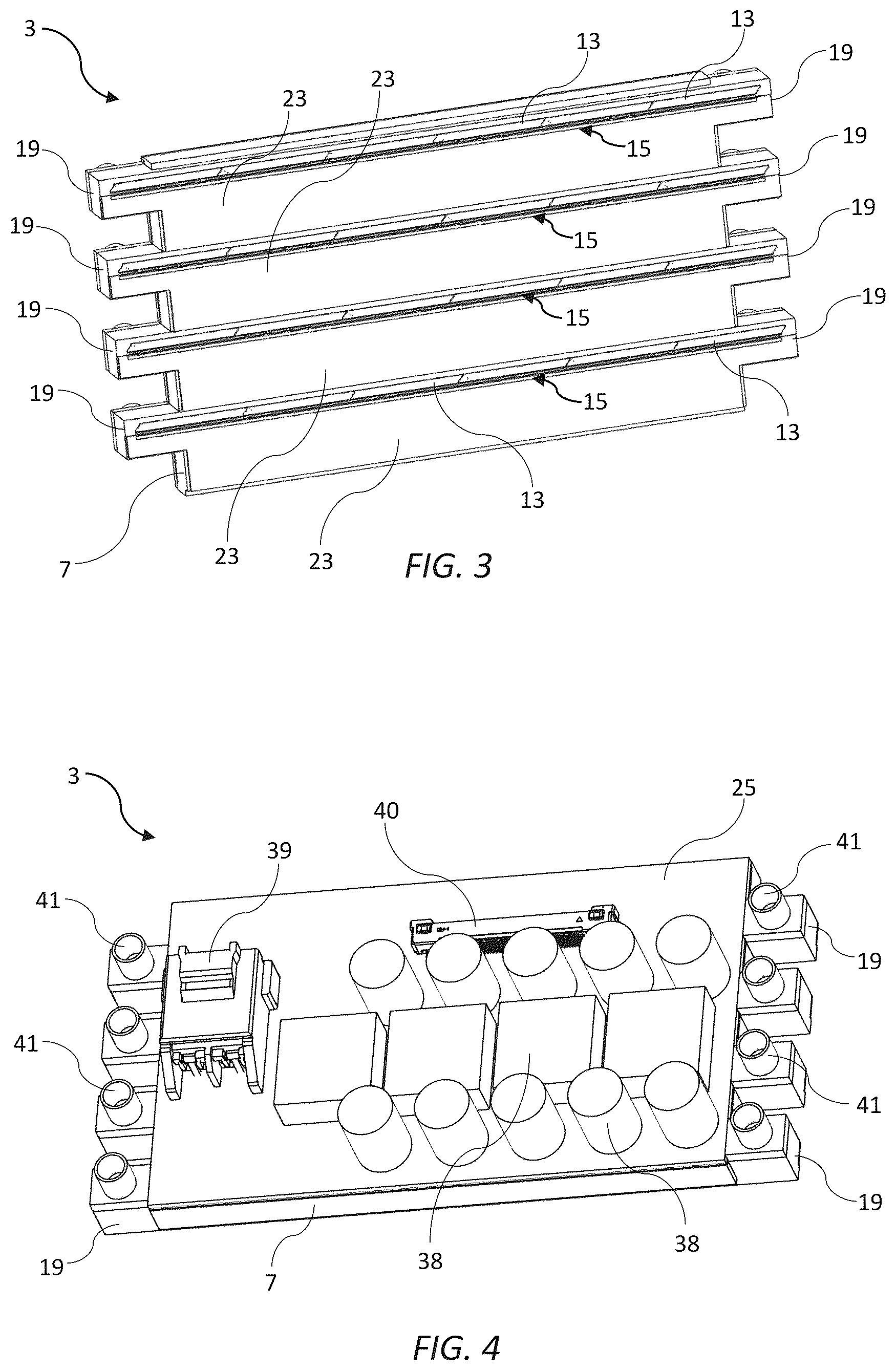 Patent US12319062 Figure 2 – Printhead module having alternate PCBs and rows of print chips