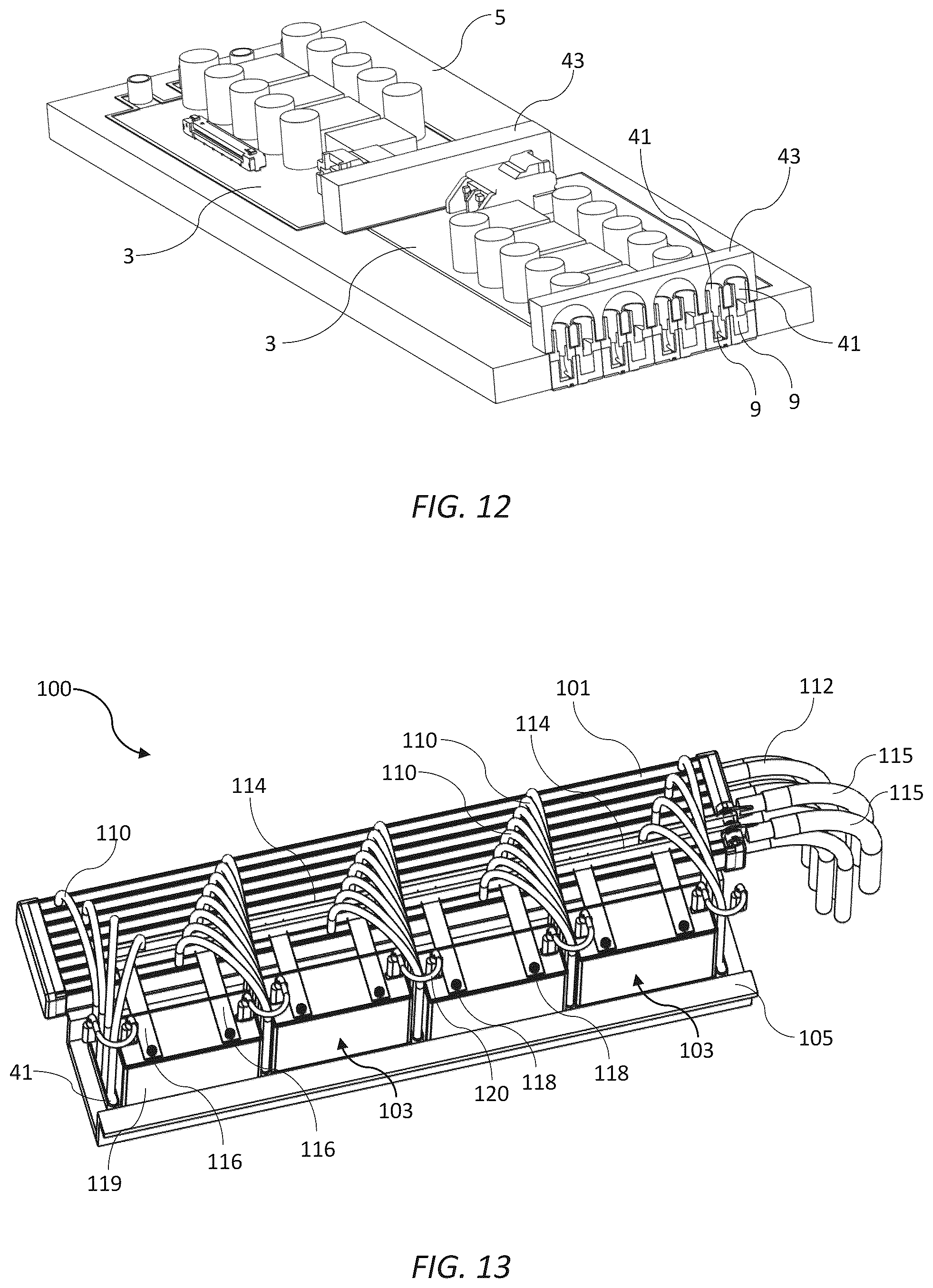 Patent US12319062 Figure 6 – Printhead module having alternate PCBs and rows of print chips