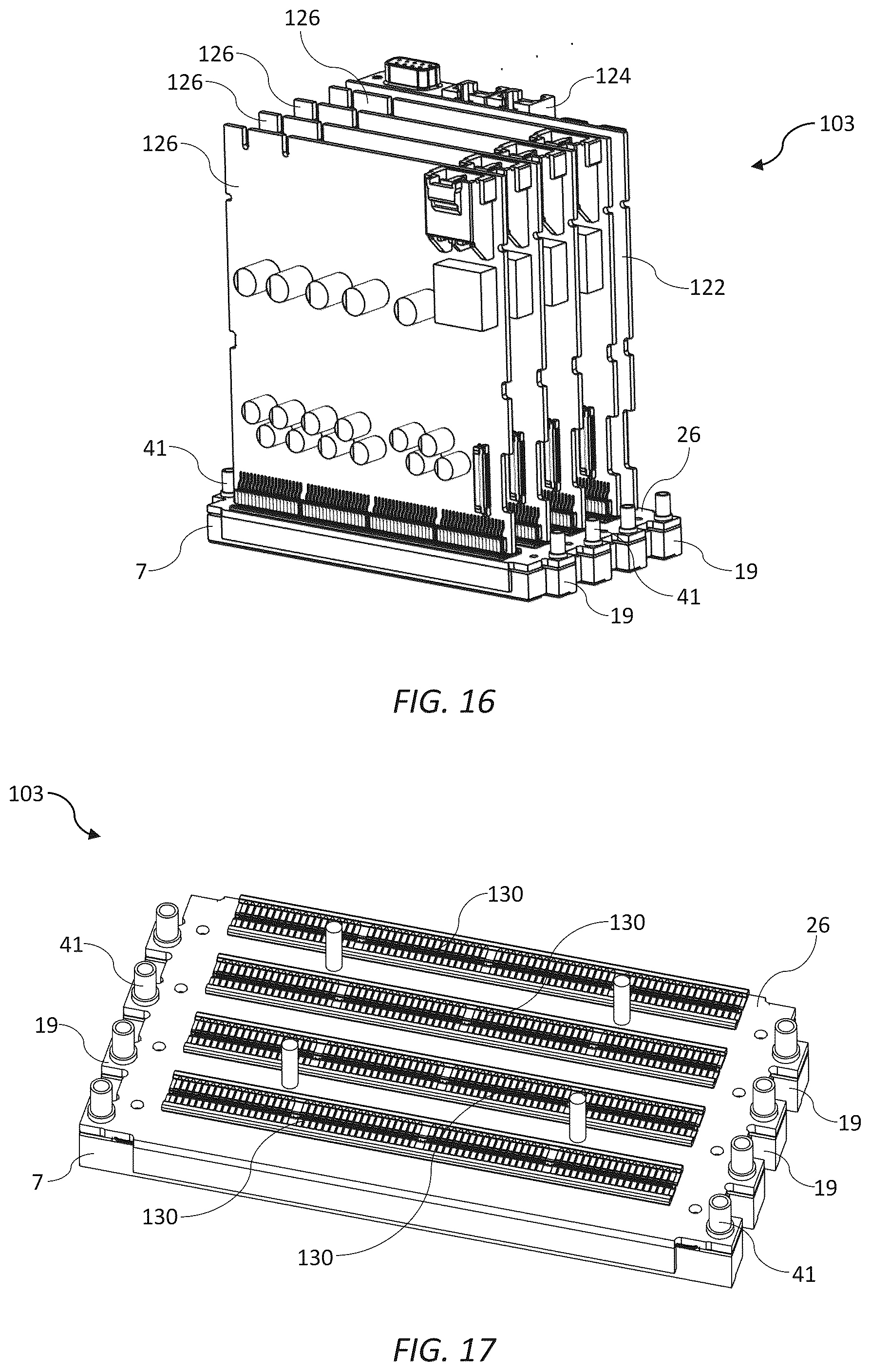 Patent US12319062 Figure 8 – Printhead module having alternate PCBs and rows of print chips