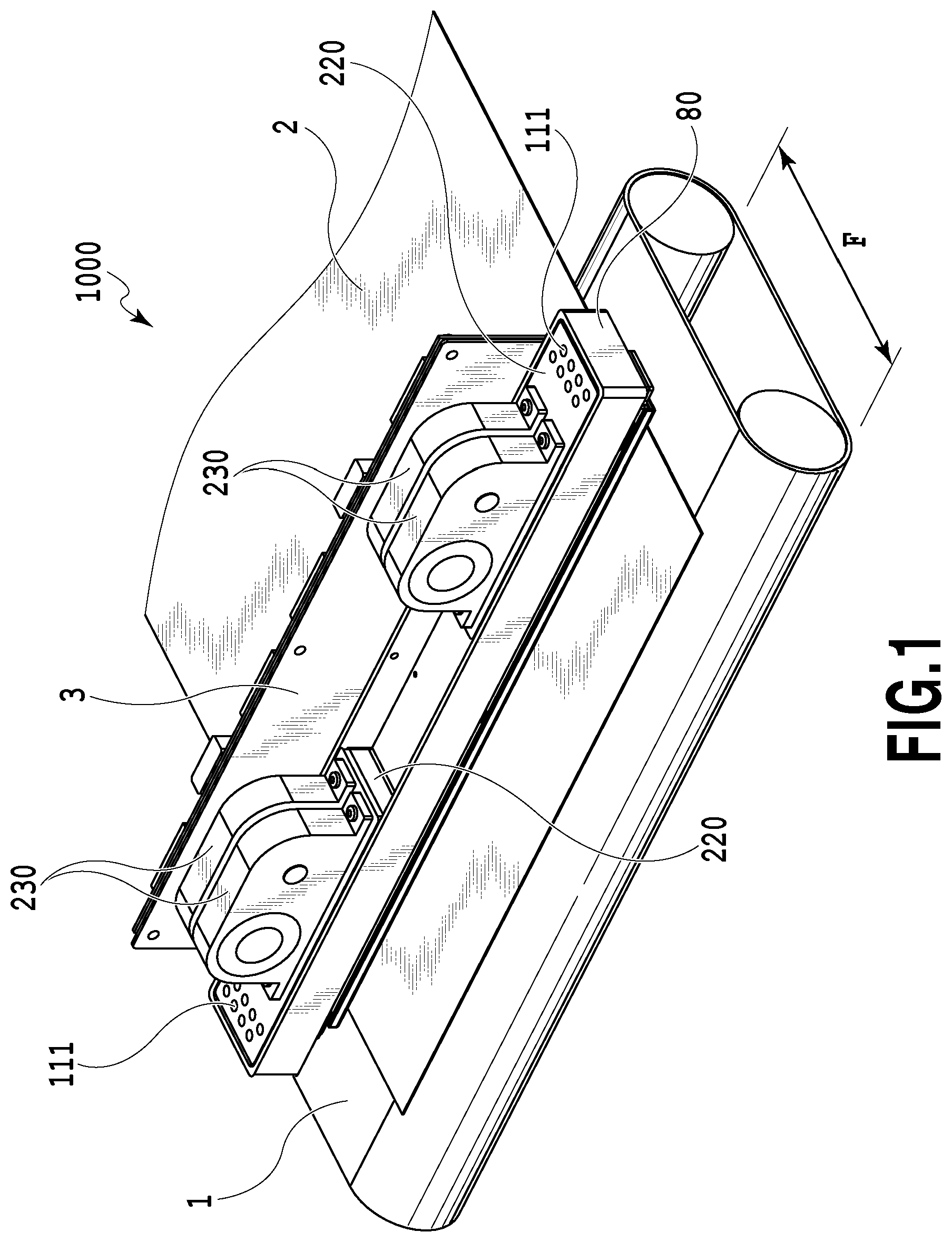 Patent US12319064 Figure 1 – Liquid ejection head, liquid ejection apparatus, and method of supplying liquid