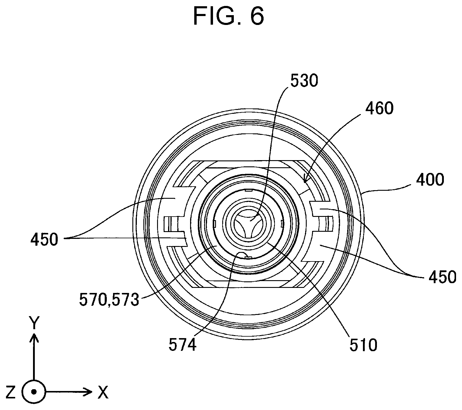 Patent US12319065 Figure 6 – Ink refill container