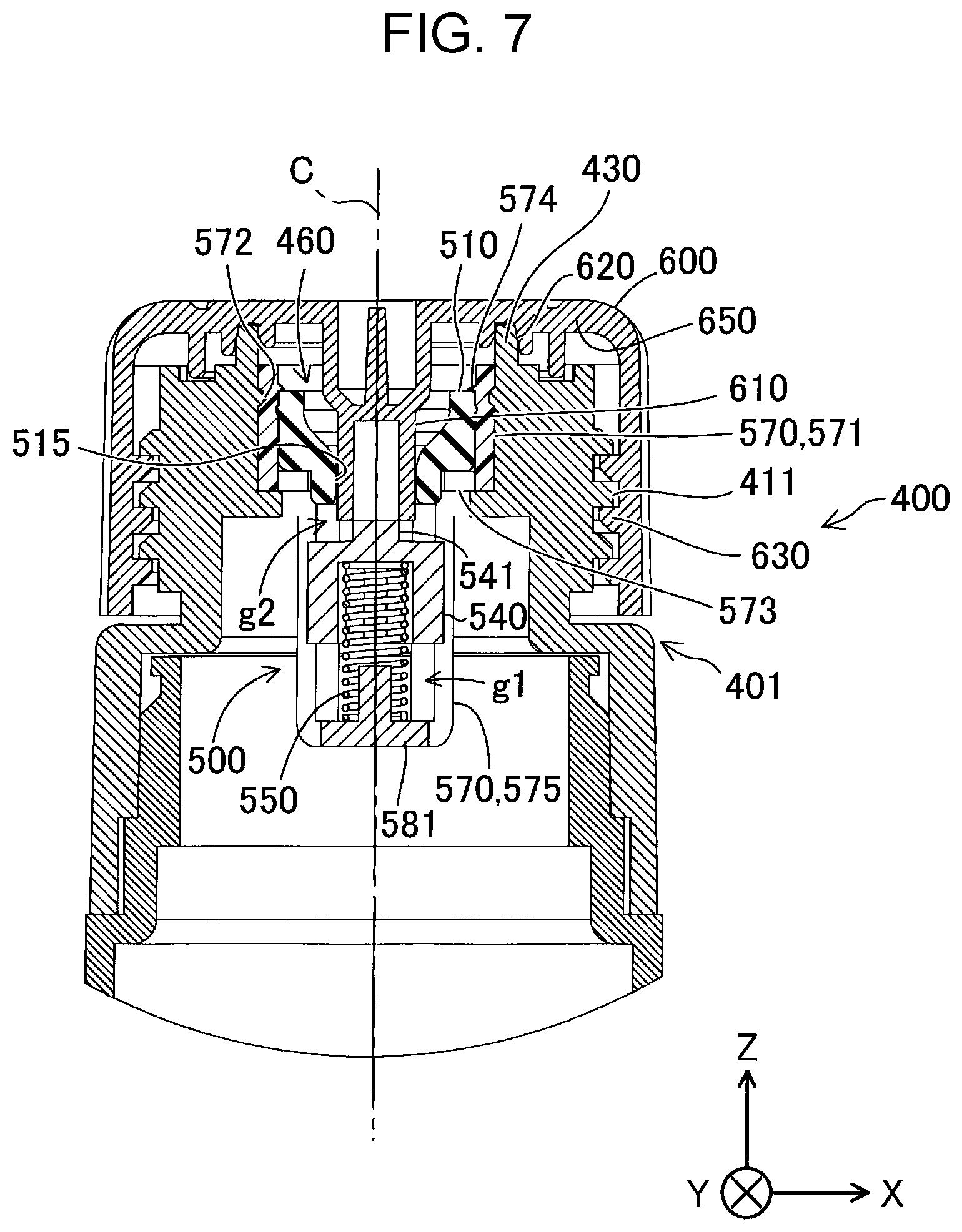 Patent US12319065 Figure 7 – Ink refill container