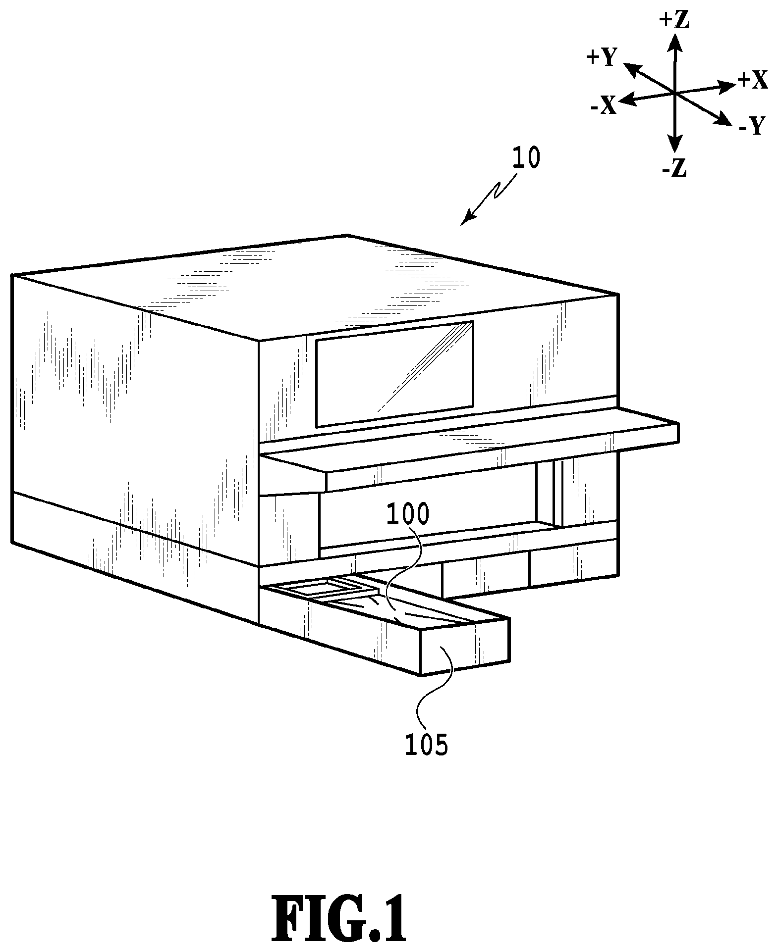 Patent US12319066 — Liquid storage unit and liquid ejection apparatus — Figure 1