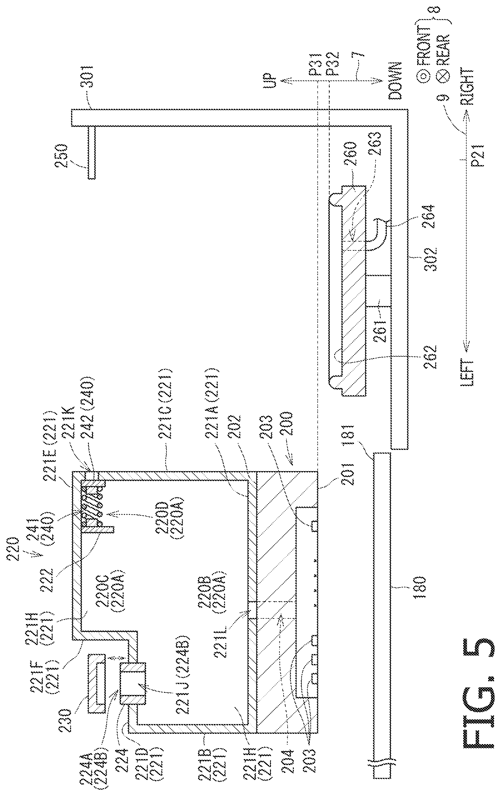 Patent US12319067 Figure 5 – Liquid discharging apparatus