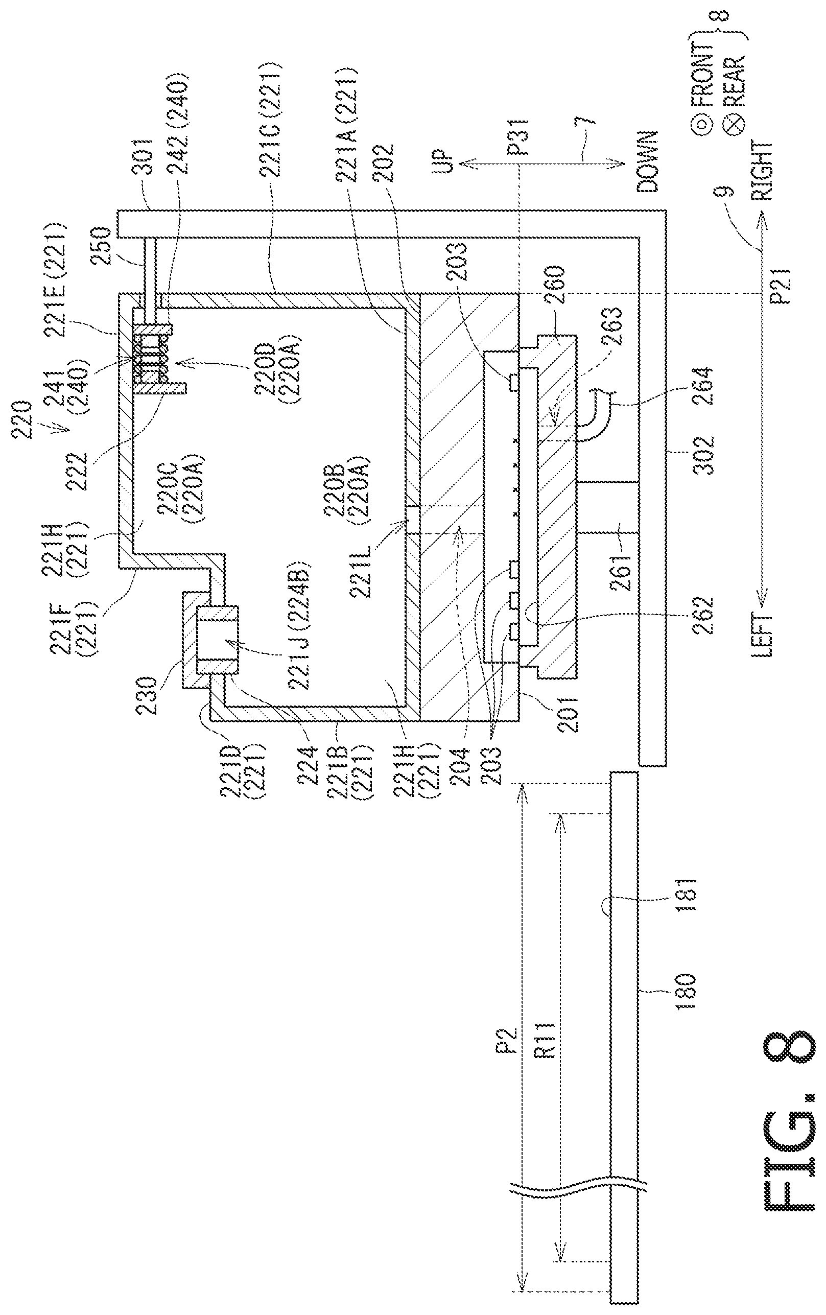 Patent US12319067 Figure 8 – Liquid discharging apparatus