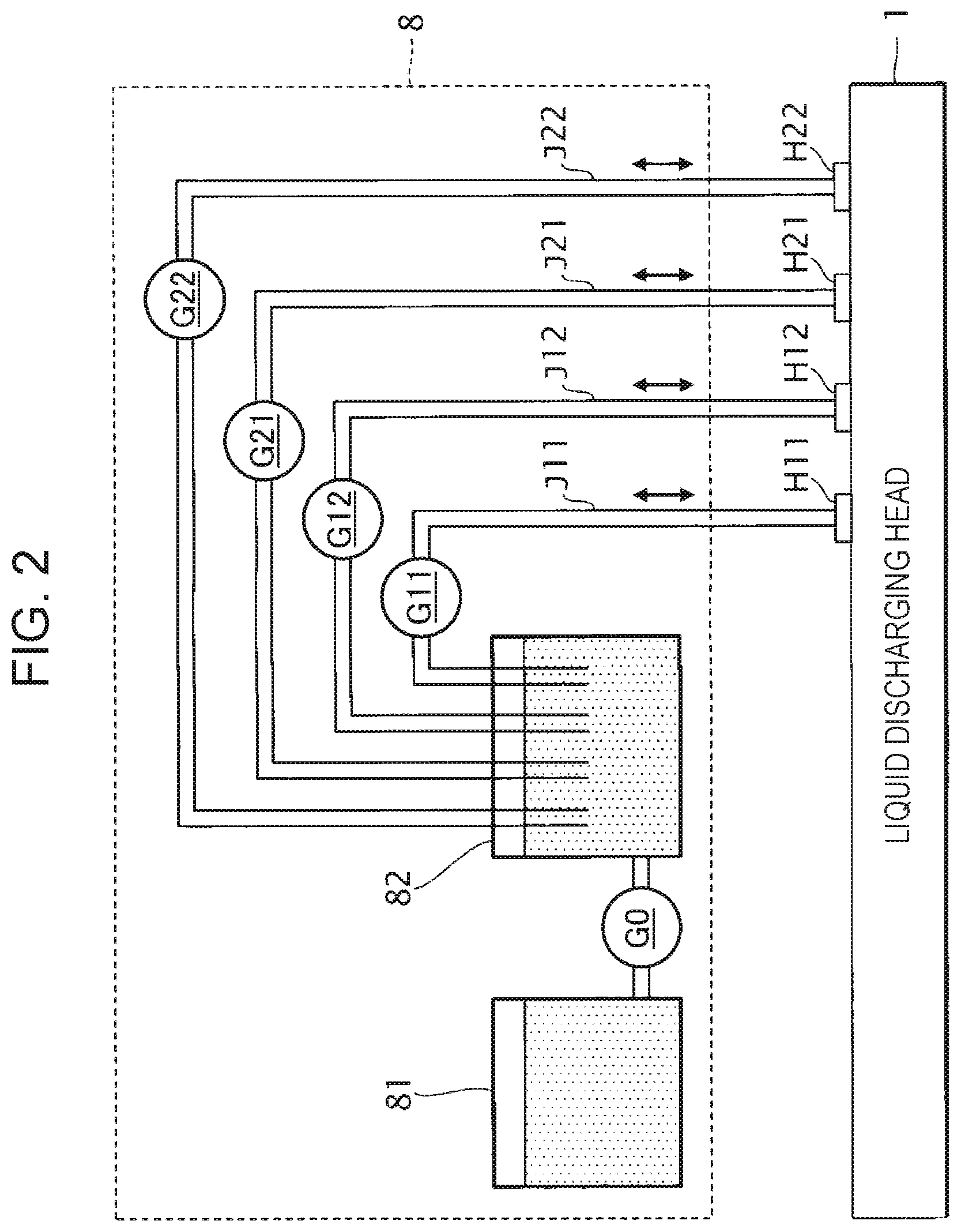Patent US12319068 Figure 2 – Liquid discharging head and liquid discharging apparatus