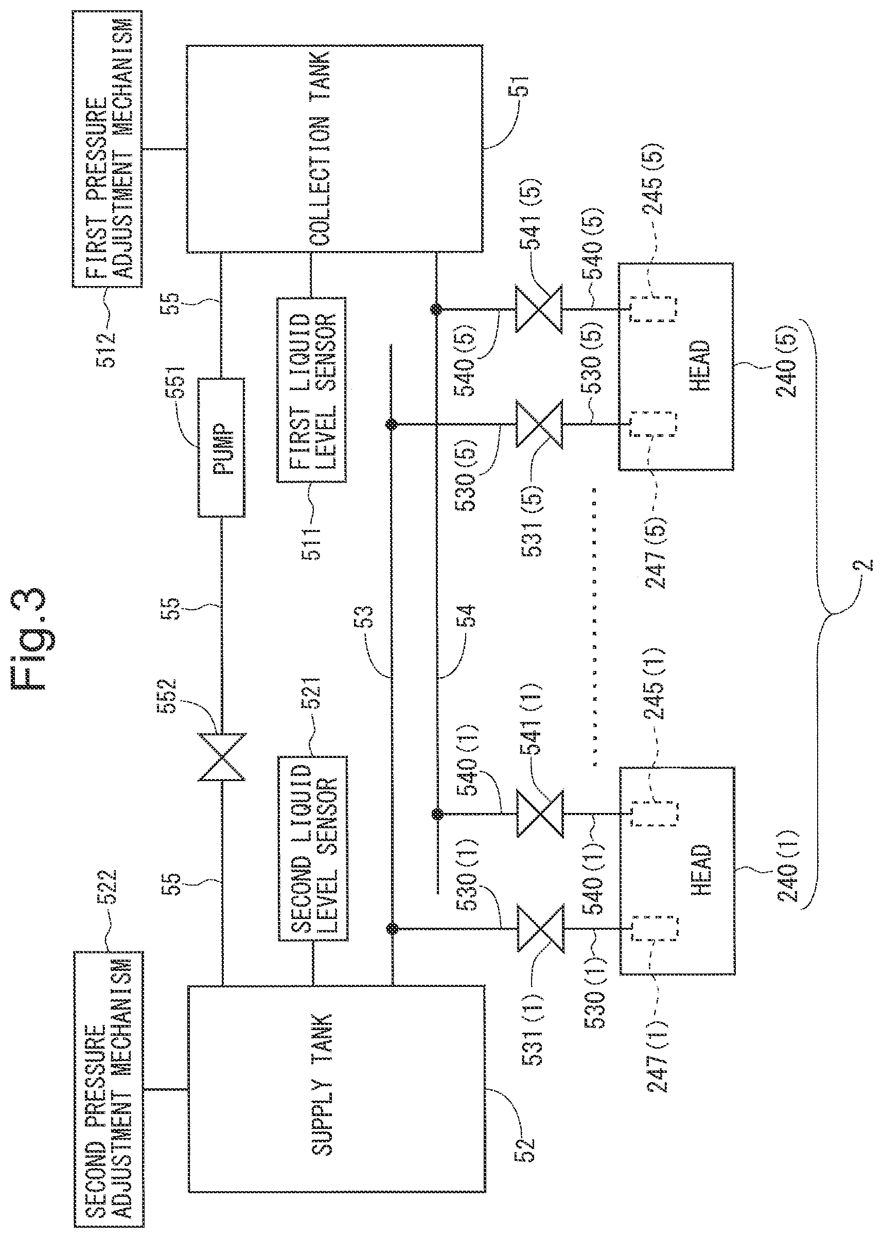 Patent US12319071 Figure 3 – Head replacement method, inkjet printing apparatus, and non-transitory computer-readable recording medium recording head replacement support program