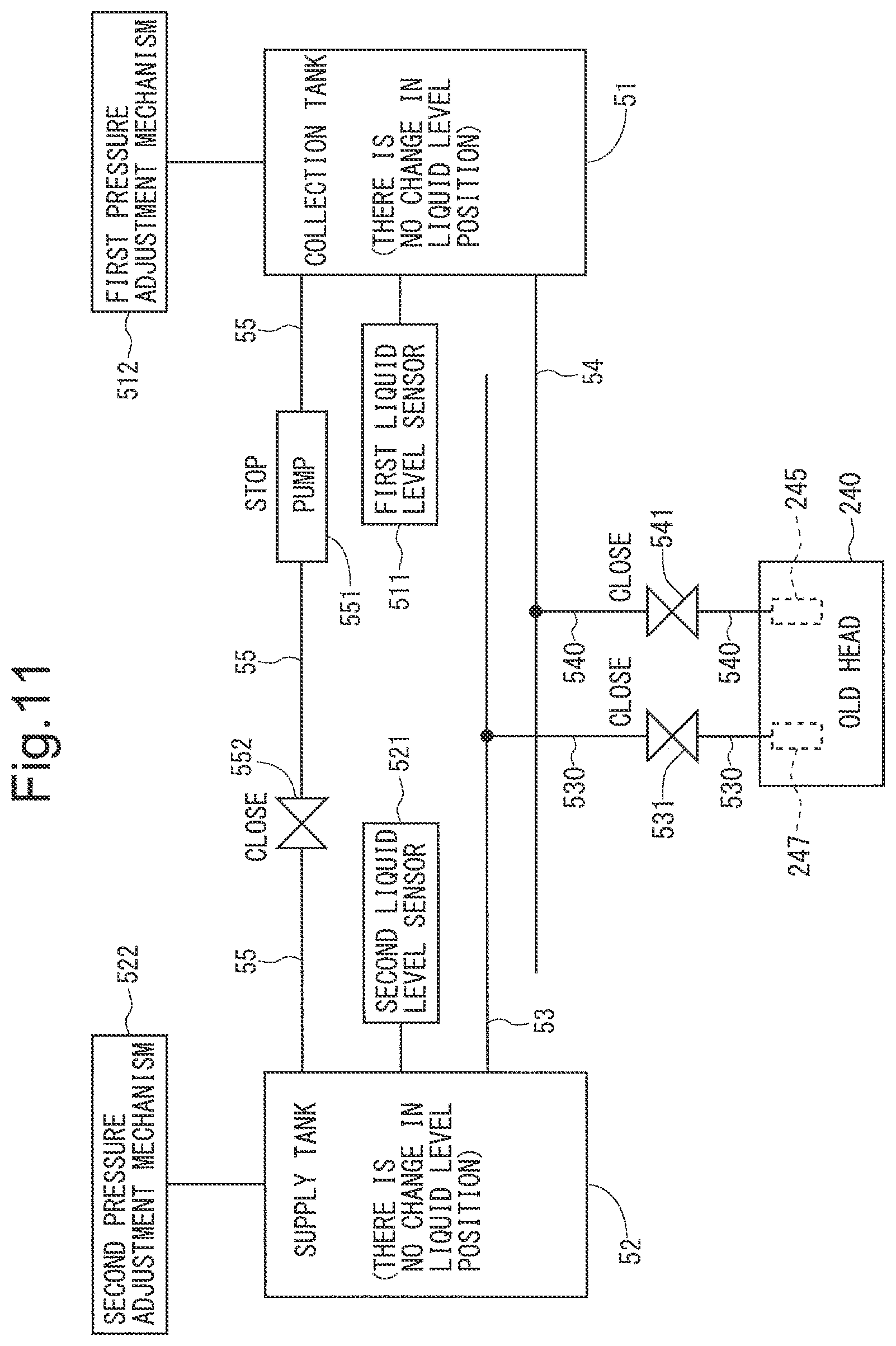 Patent US12319071 Figure 11 – Head replacement method, inkjet printing apparatus, and non-transitory computer-readable recording medium recording head replacement support program