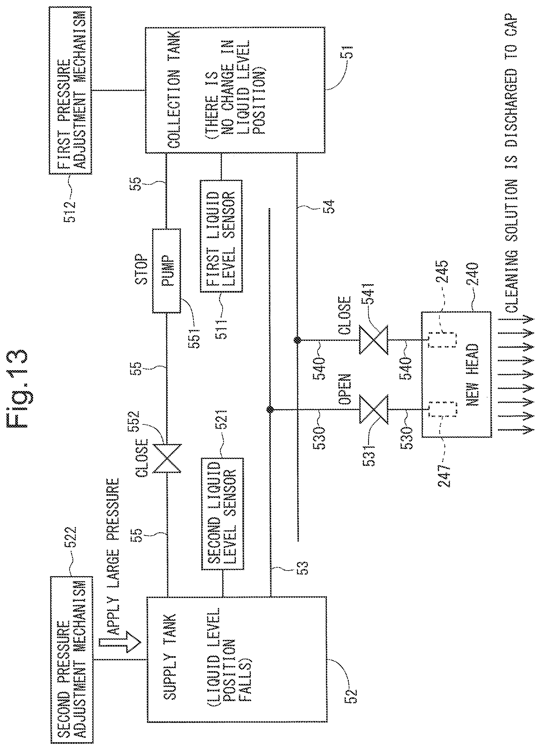 Patent US12319071 Figure 13 – Head replacement method, inkjet printing apparatus, and non-transitory computer-readable recording medium recording head replacement support program