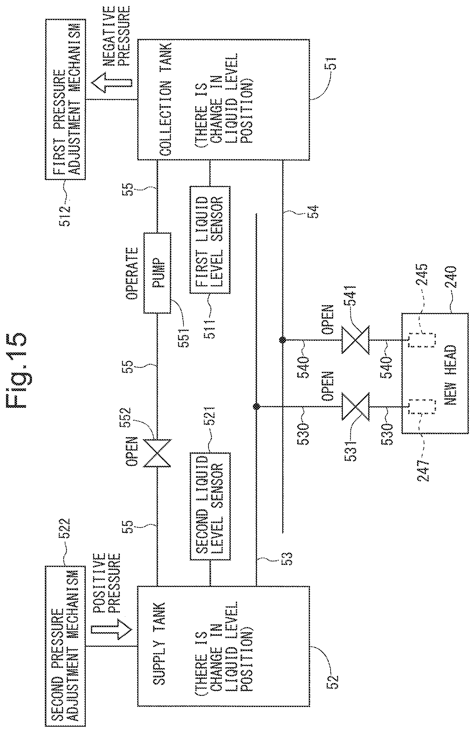 Patent US12319071 Figure 15 – Head replacement method, inkjet printing apparatus, and non-transitory computer-readable recording medium recording head replacement support program