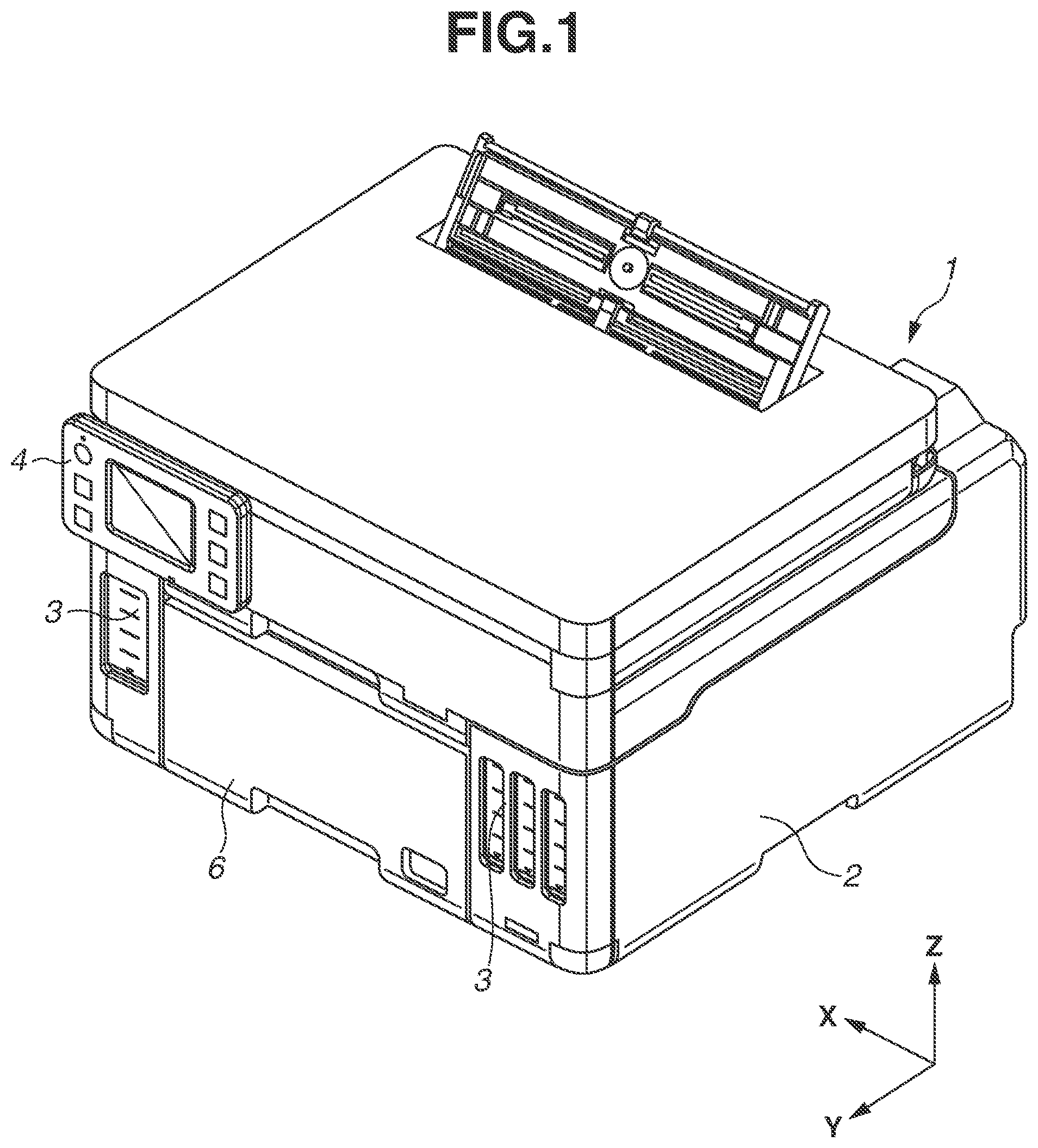 Patent US12319072 — Recording apparatus — Figure 1