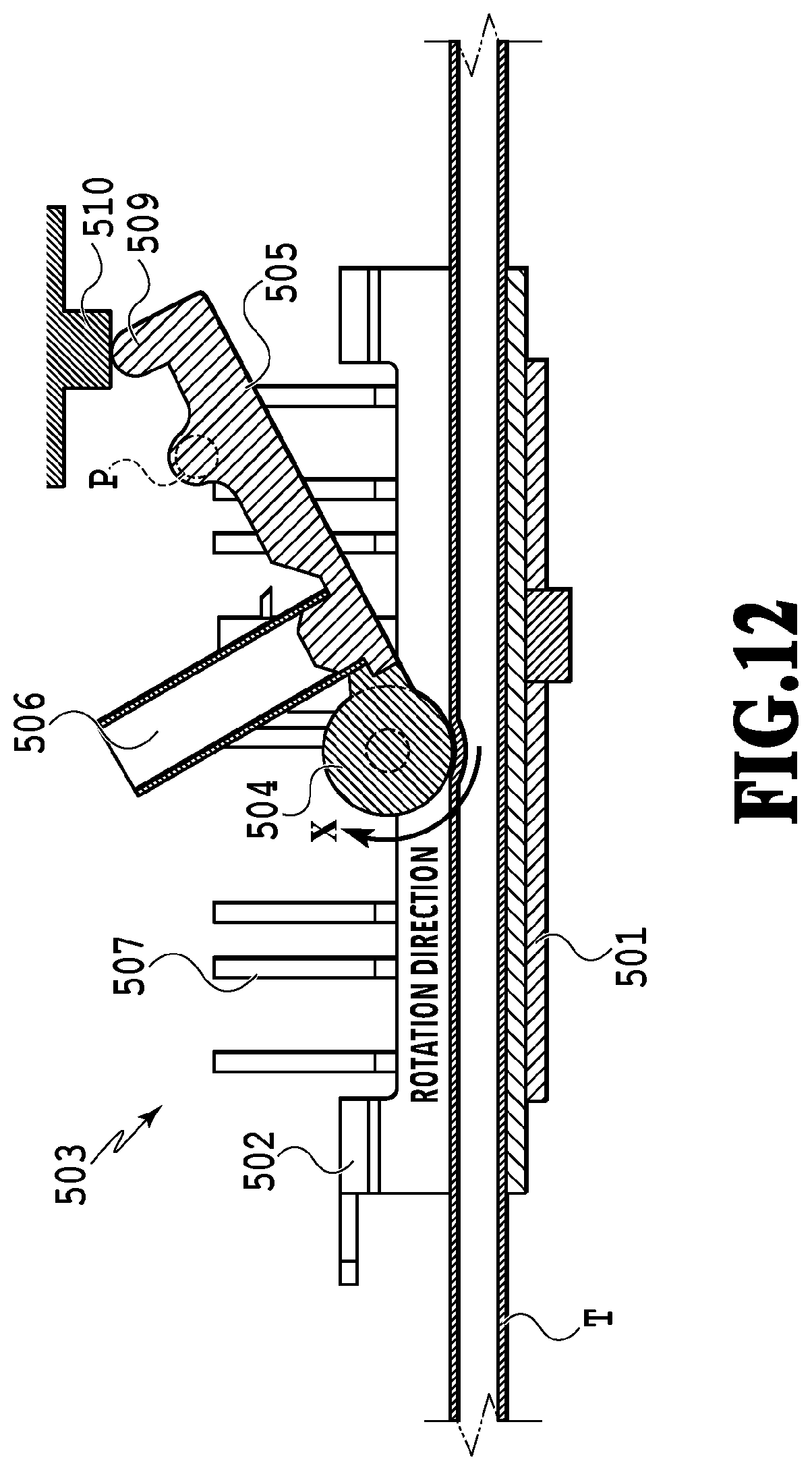 Patent US12319075 Figure 13 – Printing apparatus