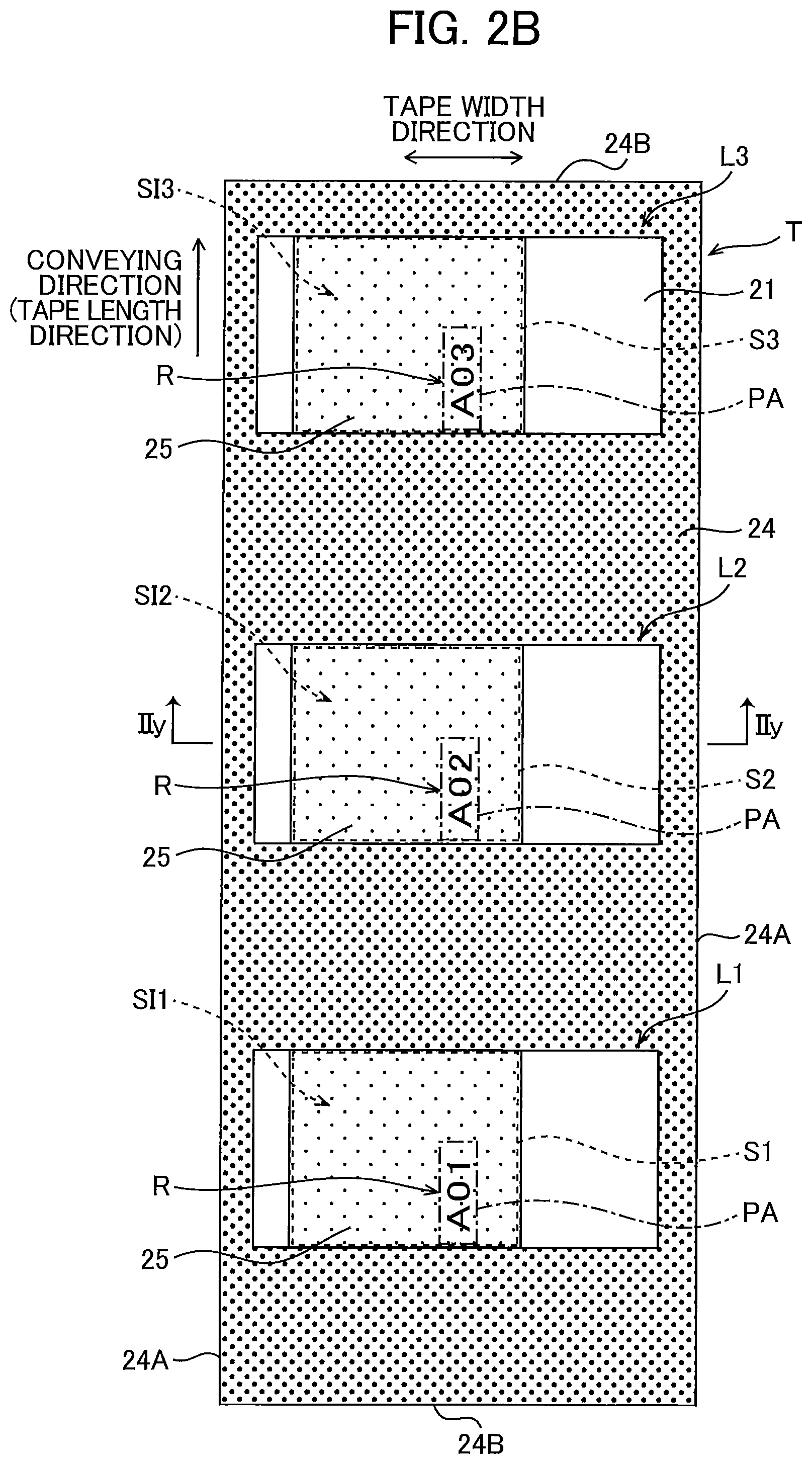 Patent US12319076 Figure 3 – Medium used with printer and including label and mark provided on release material