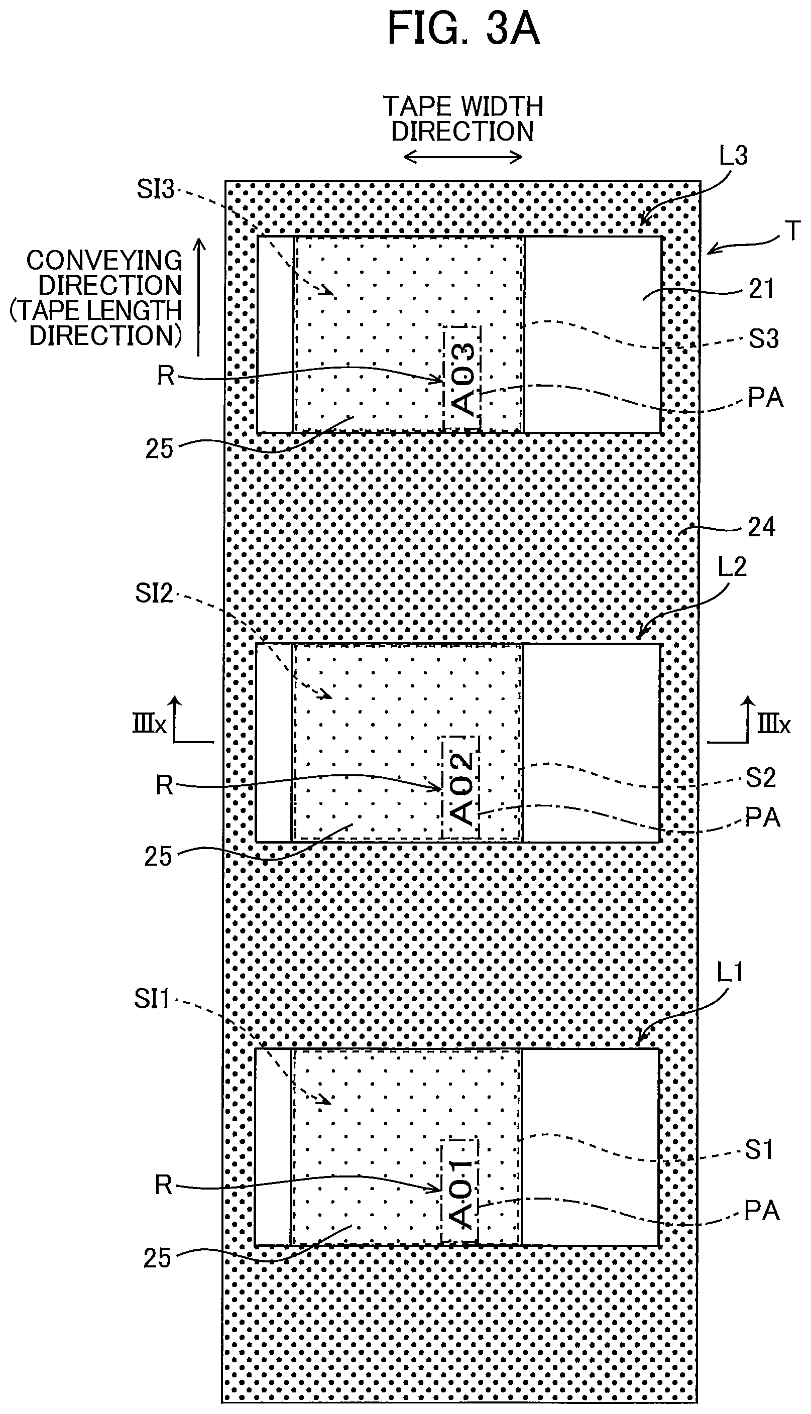 Patent US12319076 Figure 6 – Medium used with printer and including label and mark provided on release material