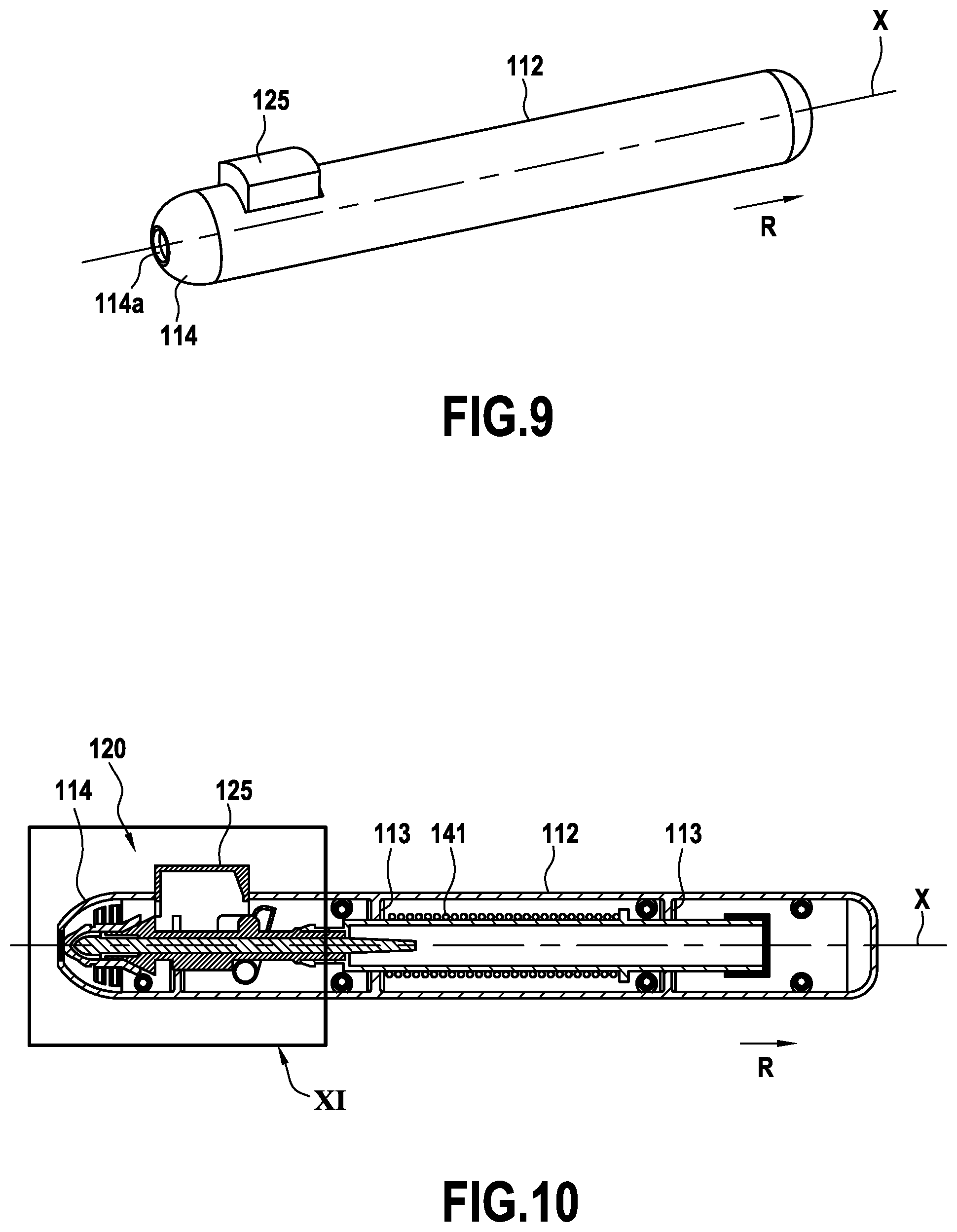 Patent US12319083 Figure 5 – Writing instruments