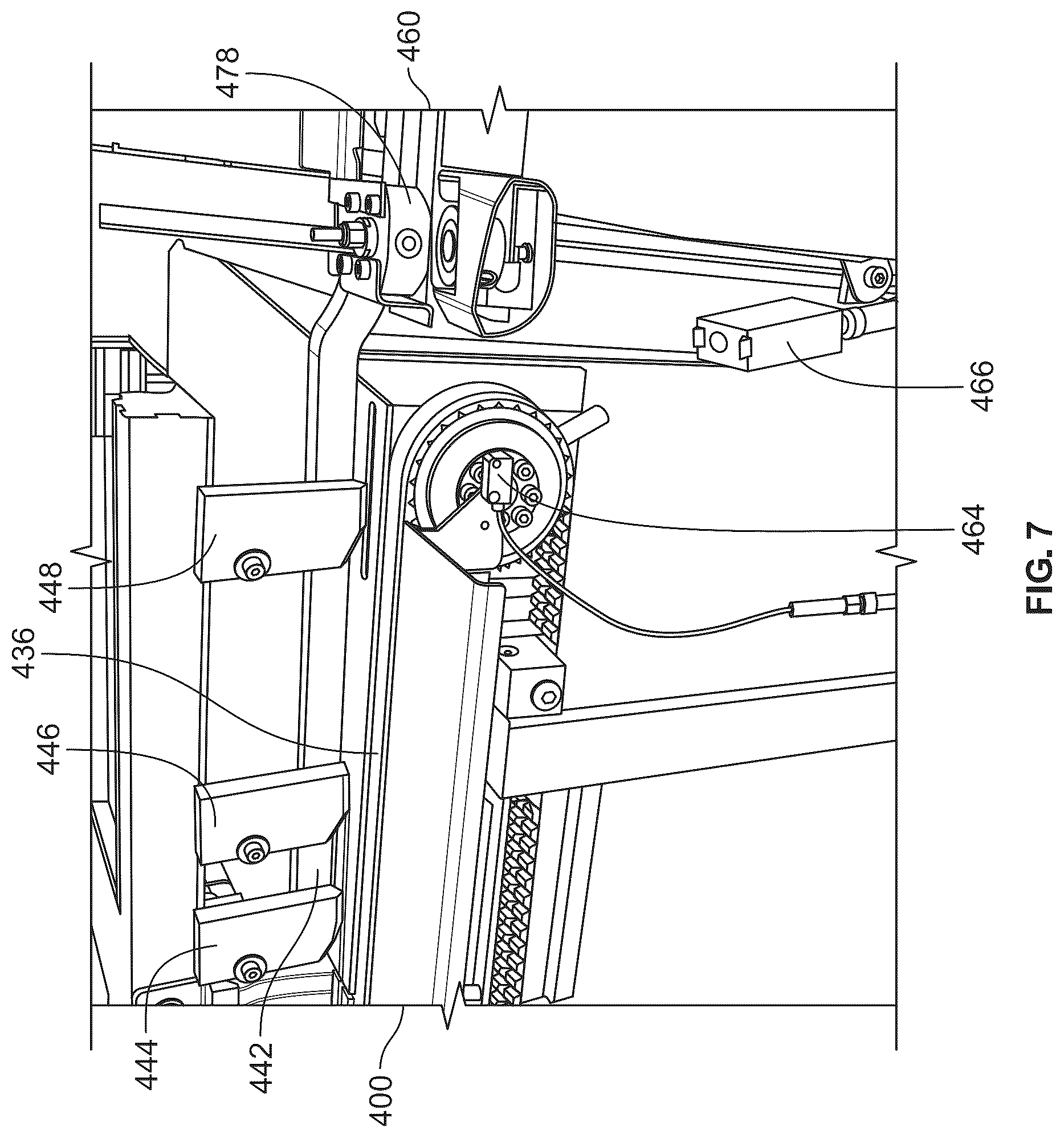 Patent US12319084 Figure 9 – Automated greeting card conveyance system