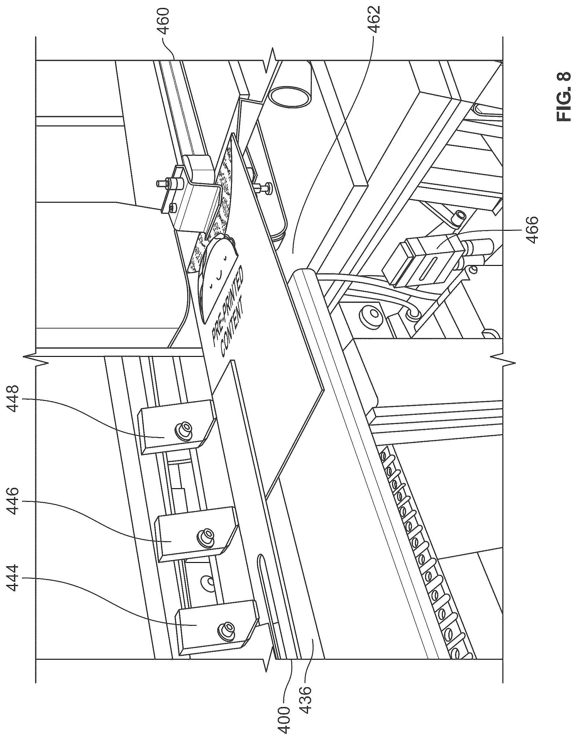 Patent US12319084 Figure 10 – Automated greeting card conveyance system