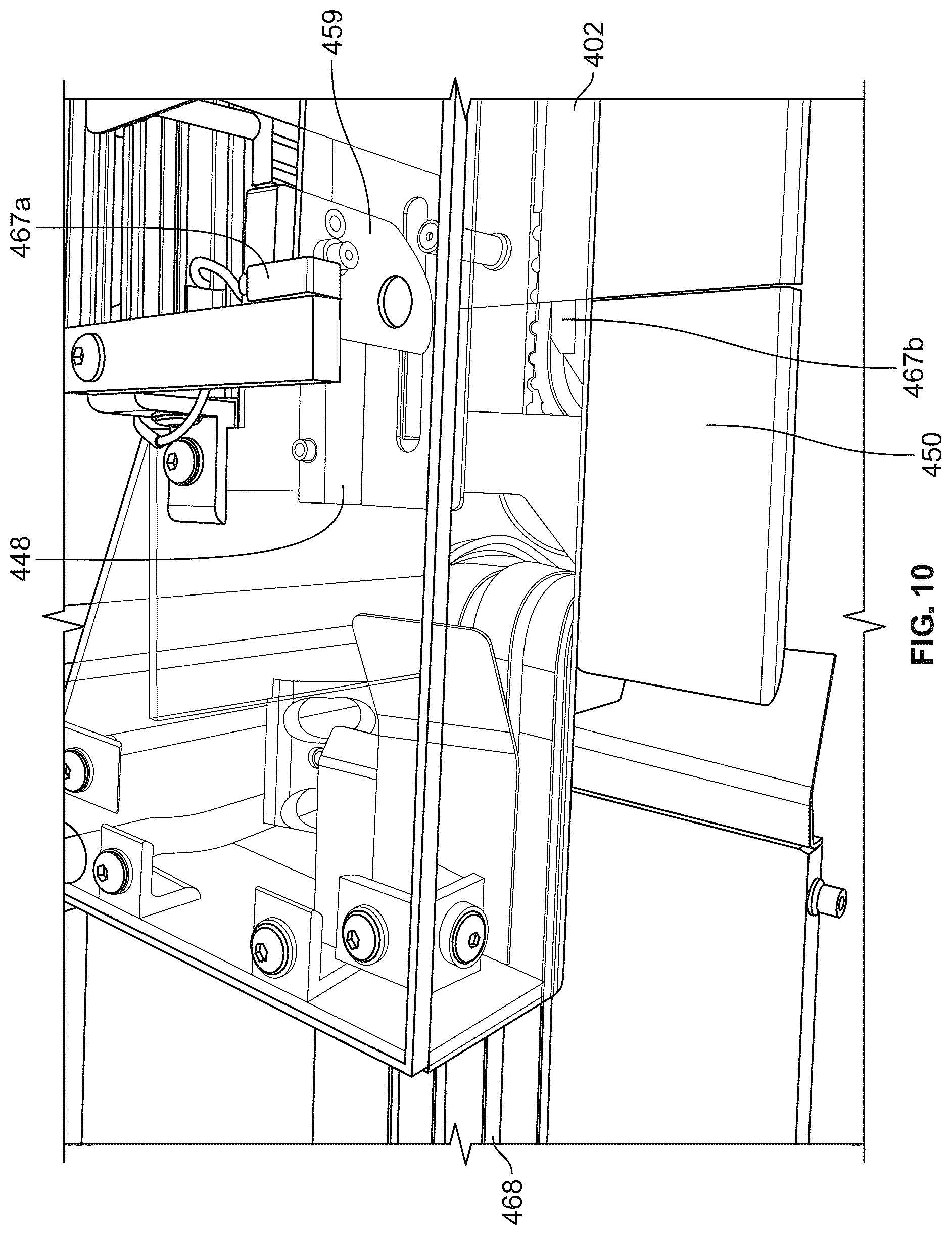 Patent US12319084 Figure 12 – Automated greeting card conveyance system