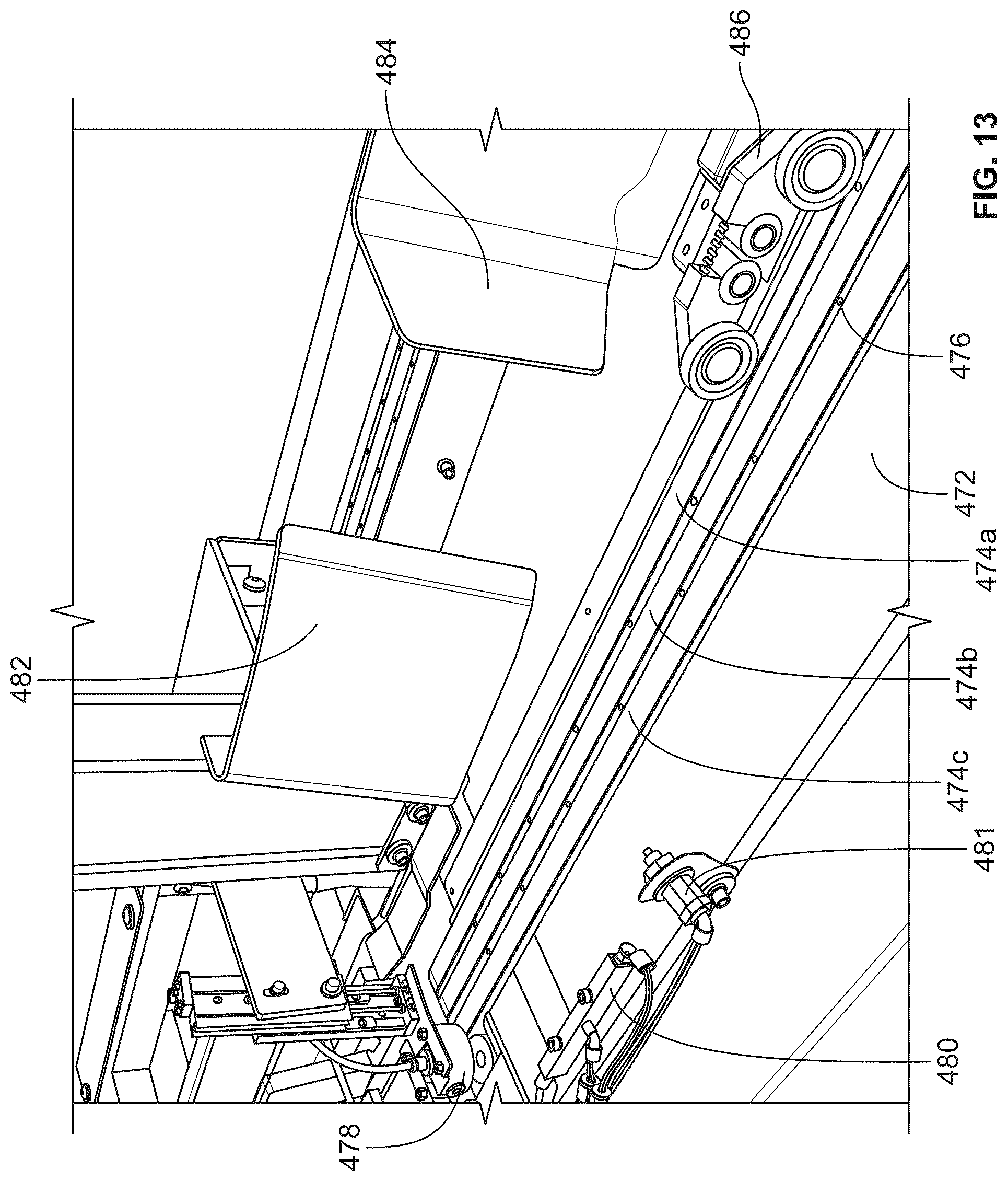 Patent US12319084 Figure 15 – Automated greeting card conveyance system