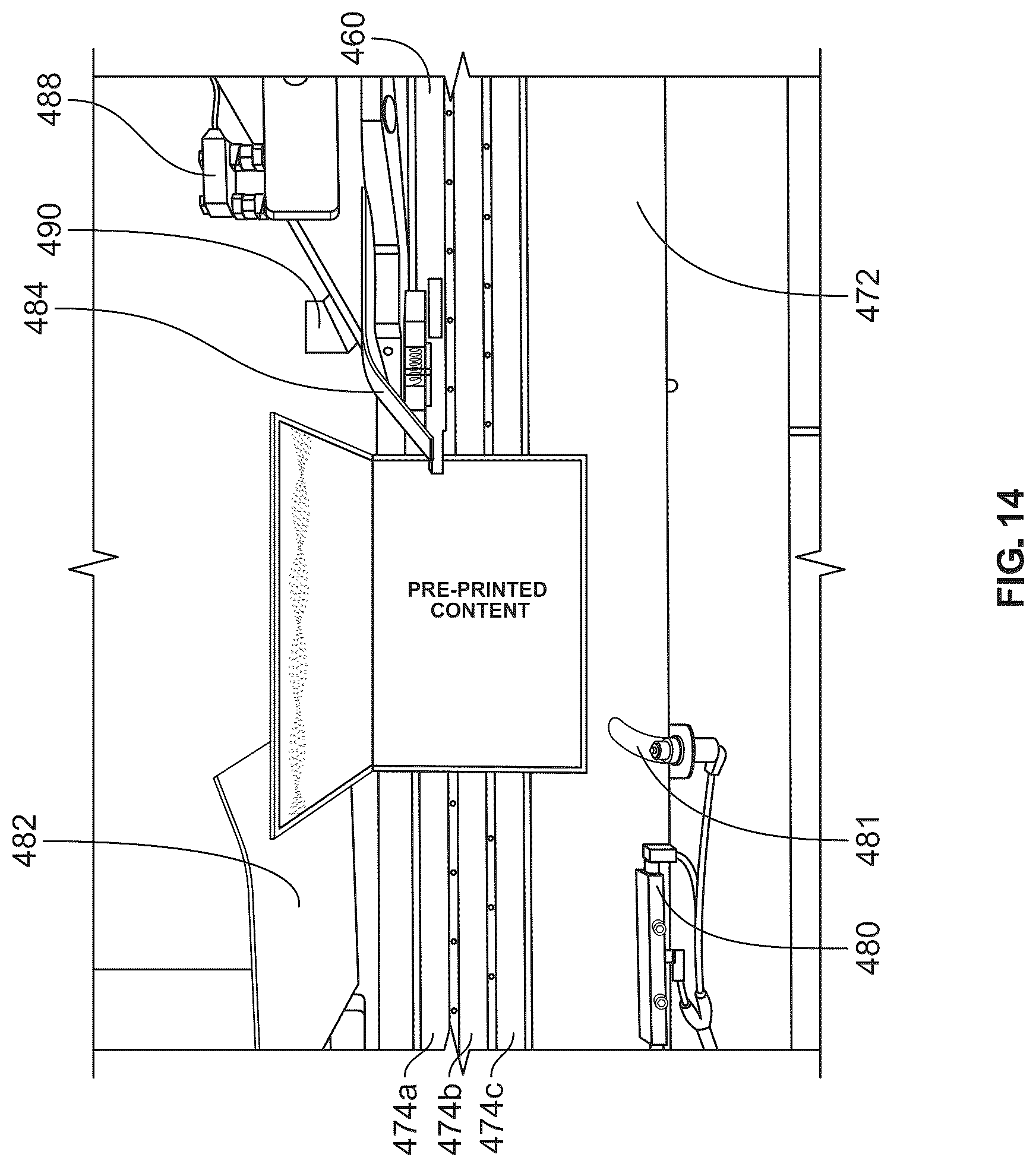 Patent US12319084 Figure 16 – Automated greeting card conveyance system