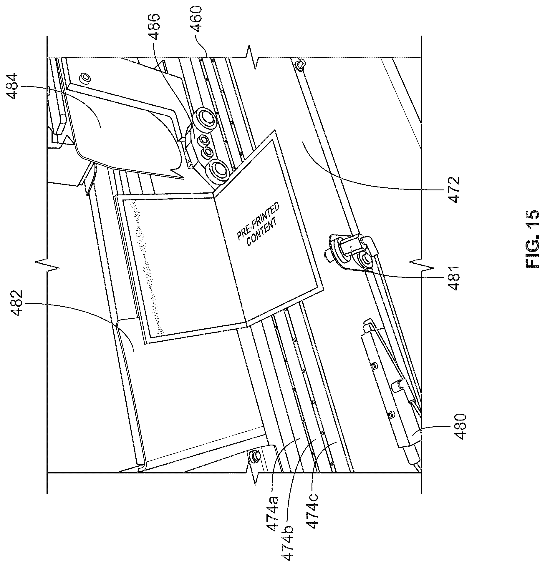 Patent US12319084 Figure 17 – Automated greeting card conveyance system