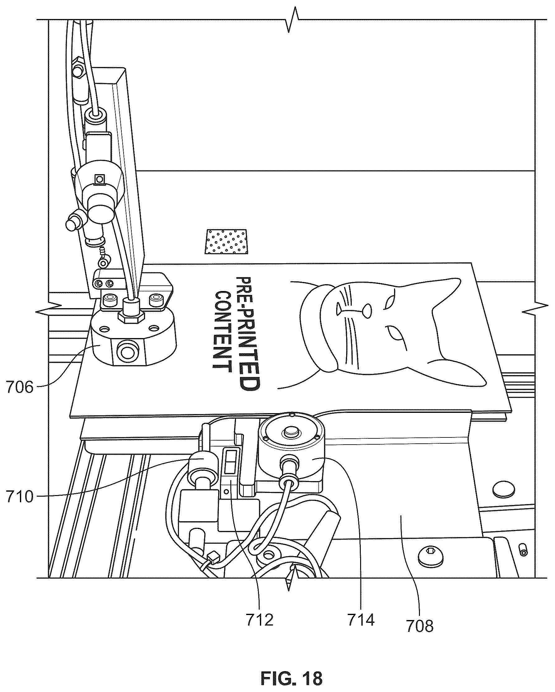 Patent US12319084 Figure 20 – Automated greeting card conveyance system