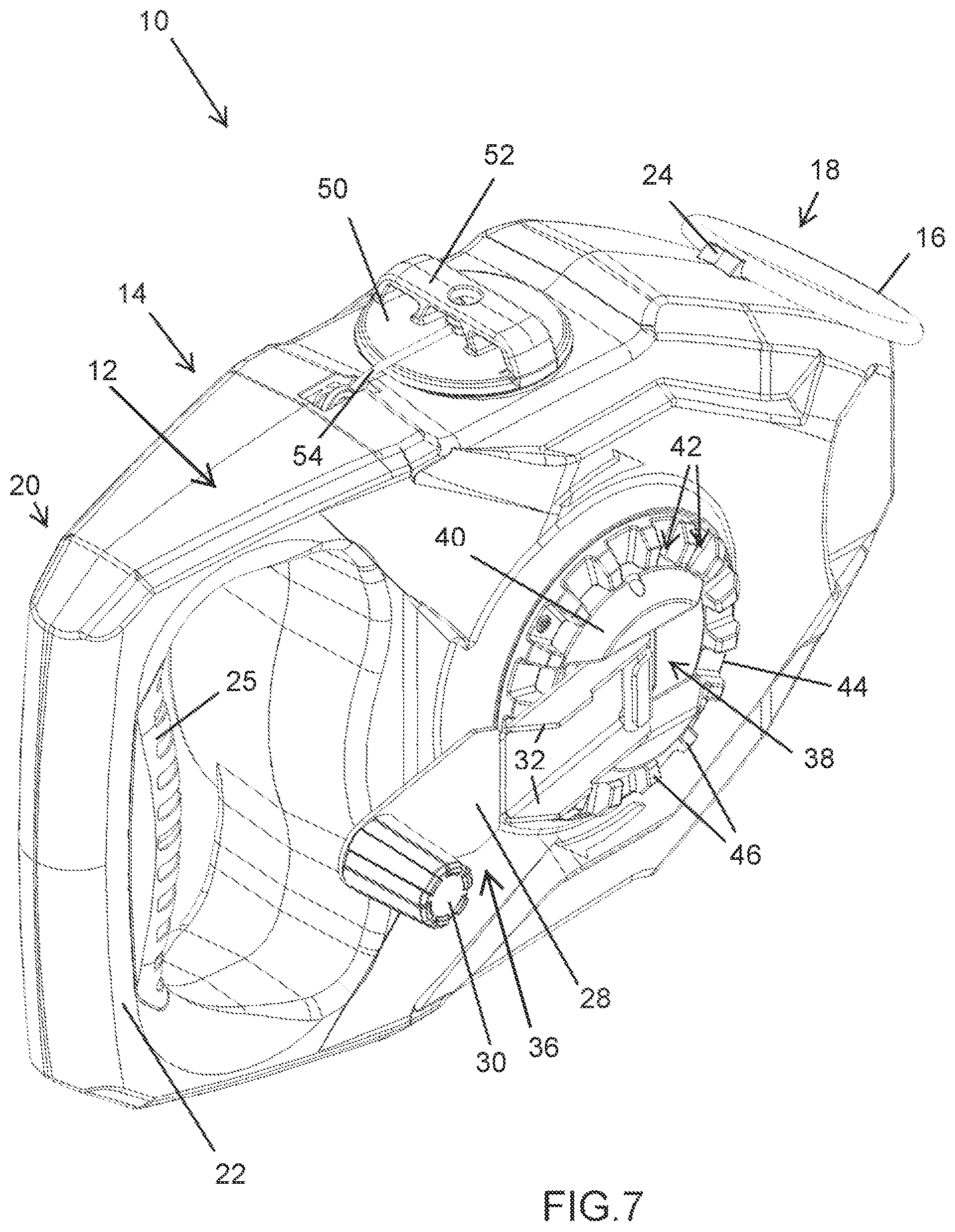 Patent US12319086 Figure 7 – Chalk reel