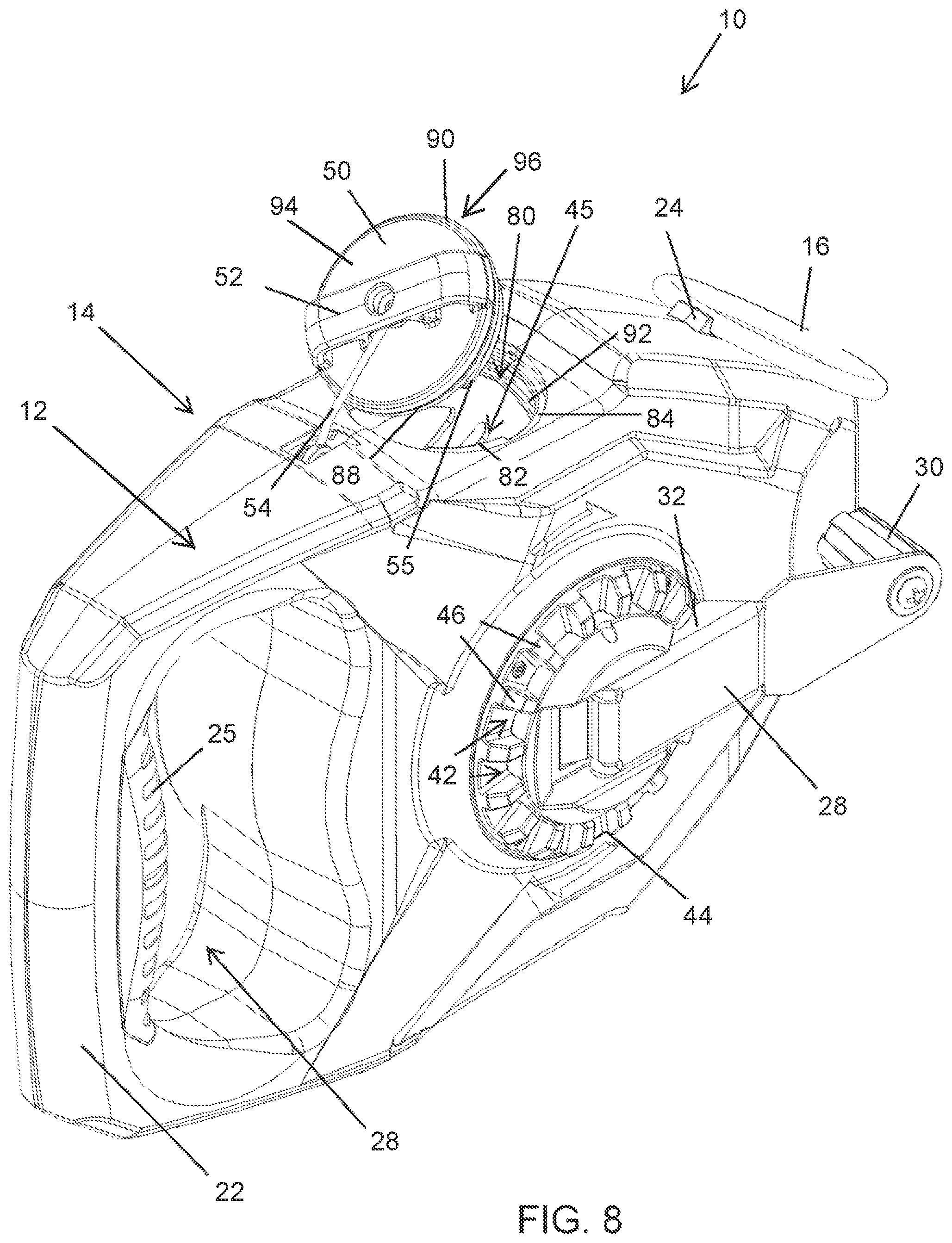 Patent US12319086 Figure 8 – Chalk reel