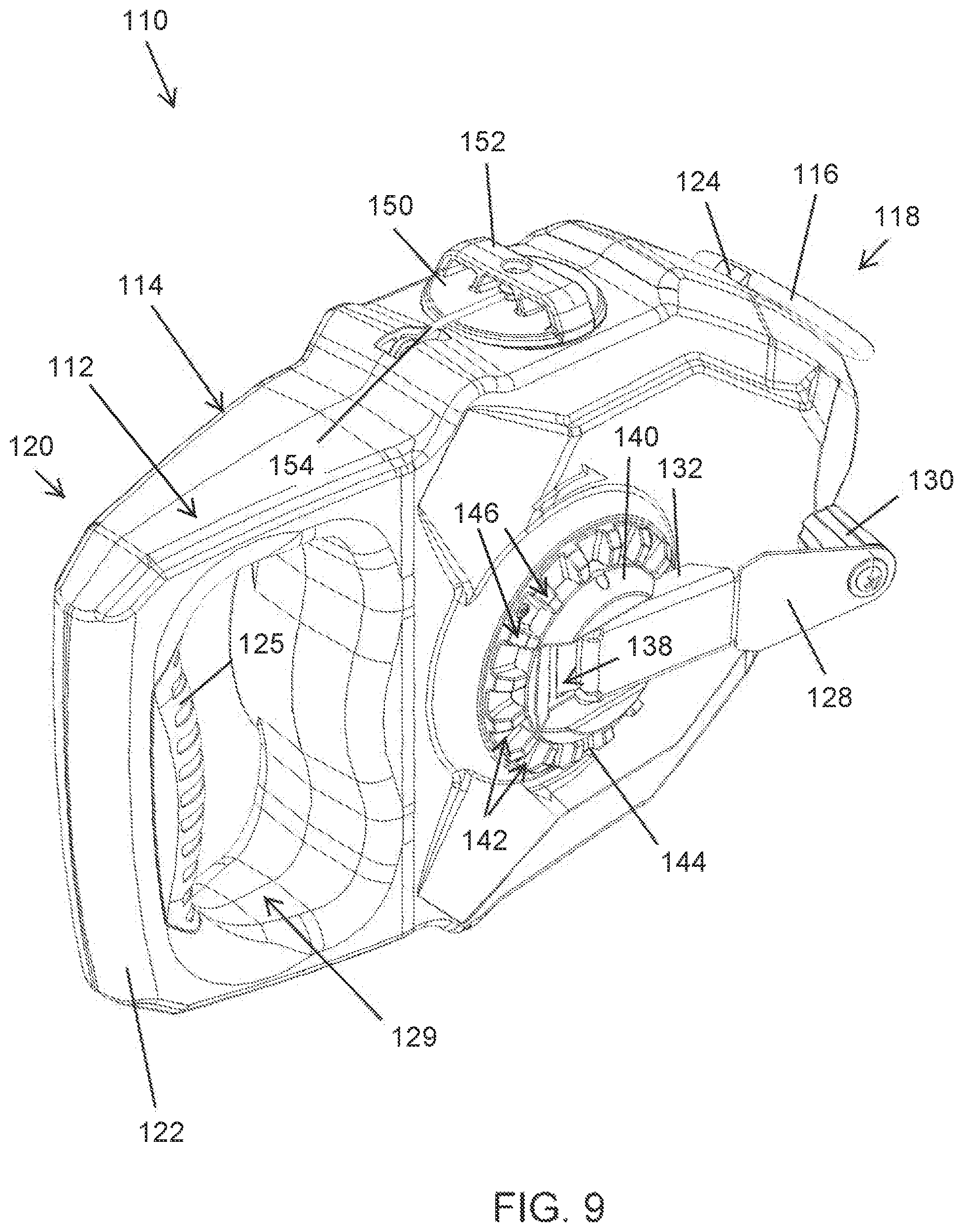 Patent US12319086 Figure 9 – Chalk reel